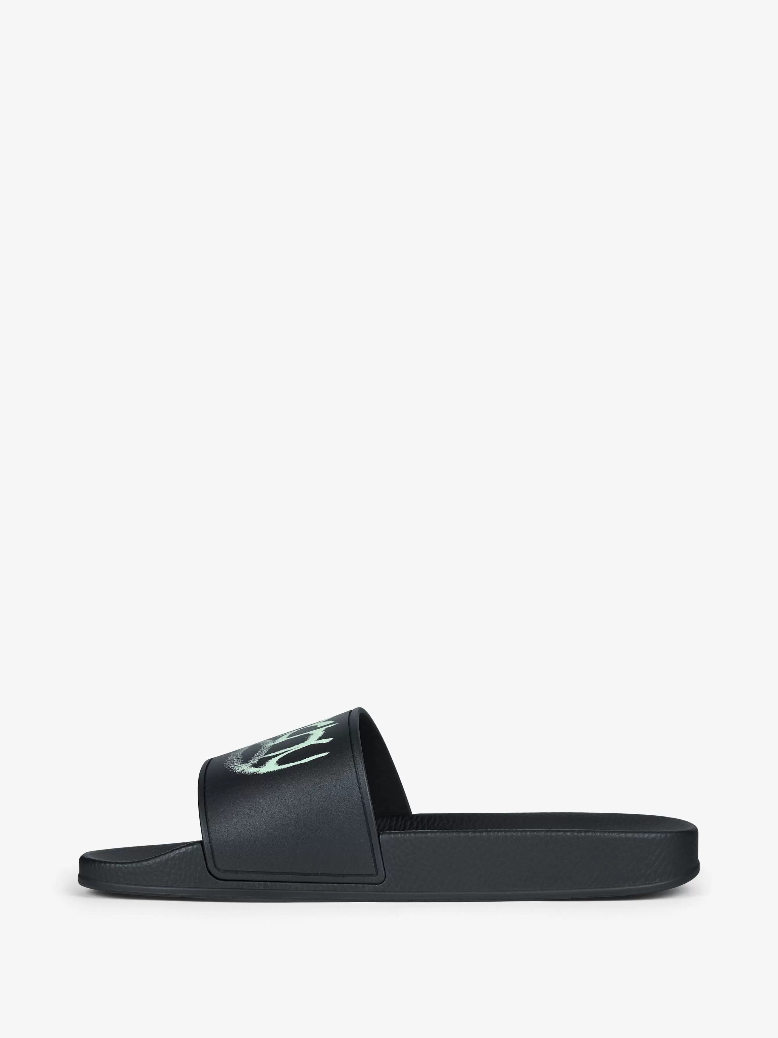 Sale GIVENCHY Shoes-Slide sandals in rubber with Infinity print