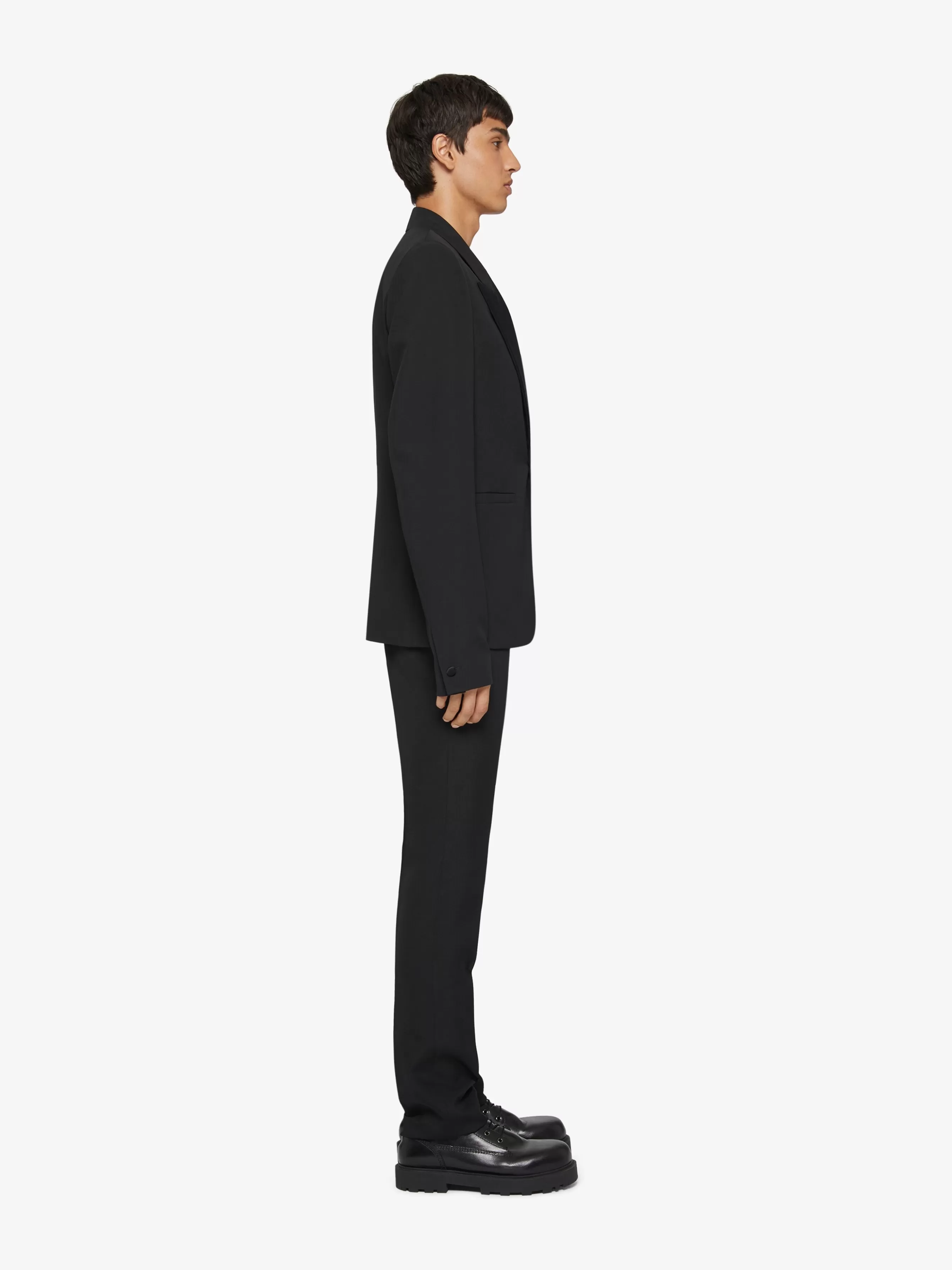 GIVENCHY Jackets & Coats-Slim fit jacket in wool