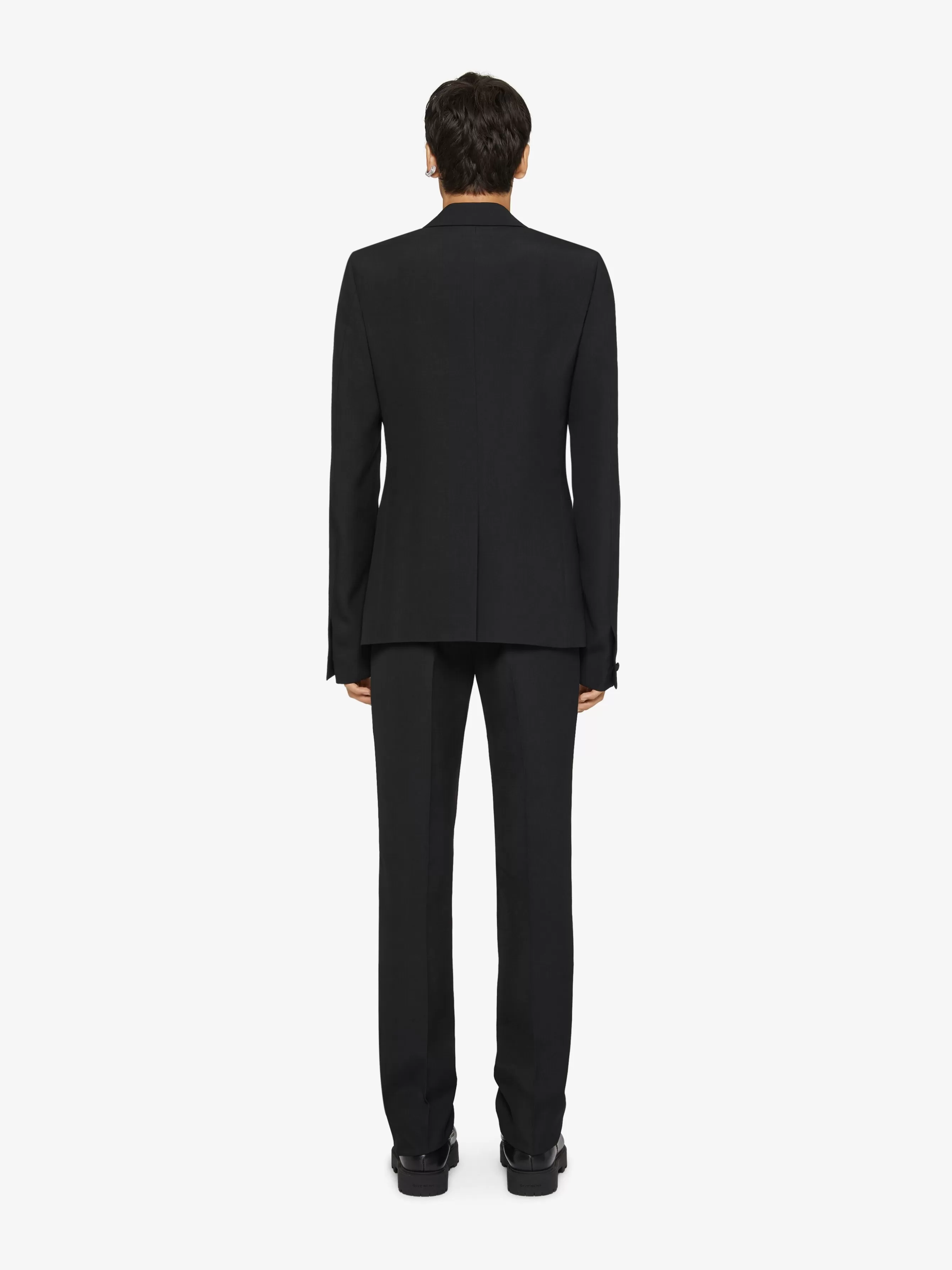 GIVENCHY Jackets & Coats-Slim fit jacket in wool