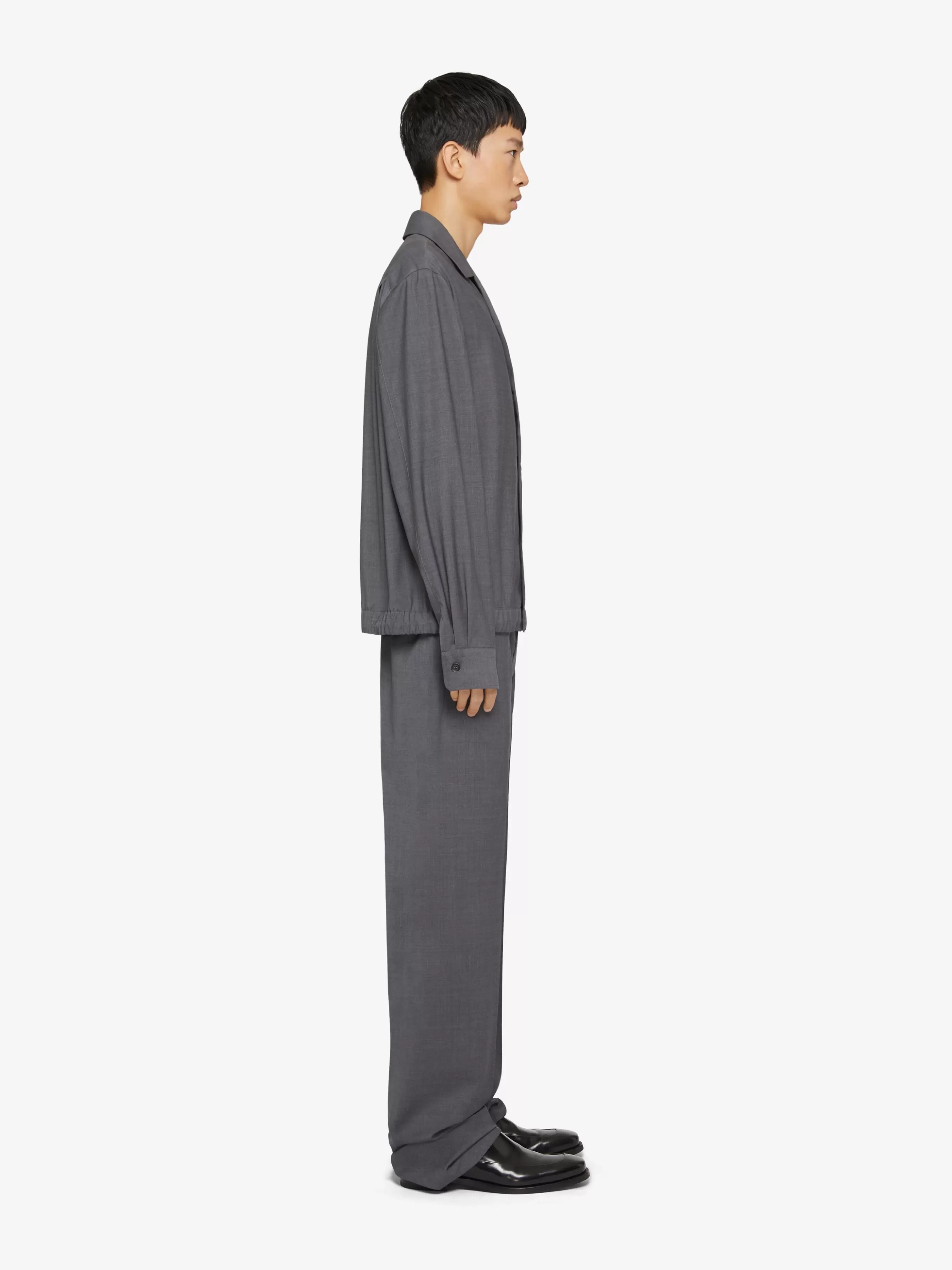 GIVENCHY Pants-Slim fit jogger pants in wool