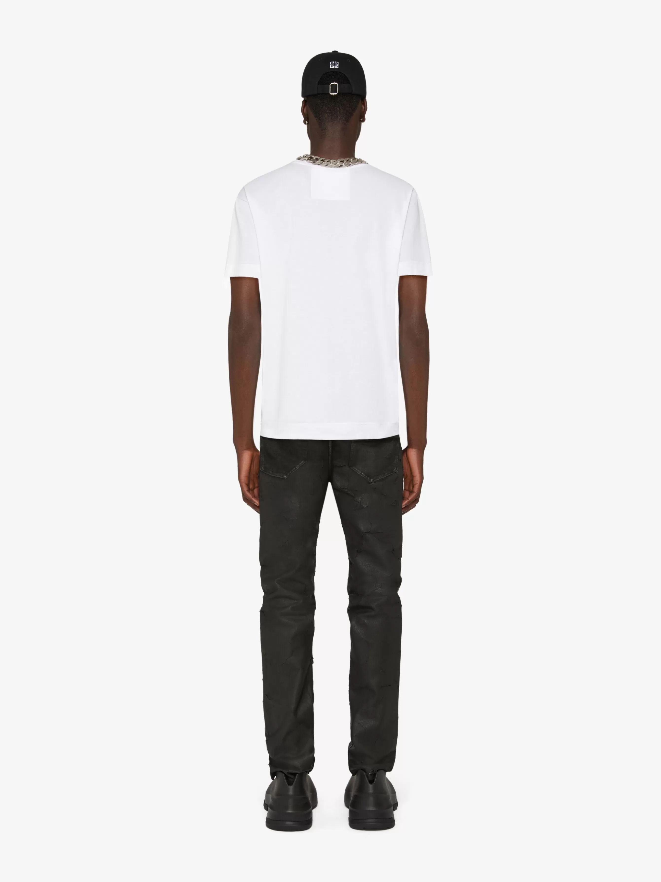 GIVENCHY T-Shirts-Slim fit t-shirt in cotton