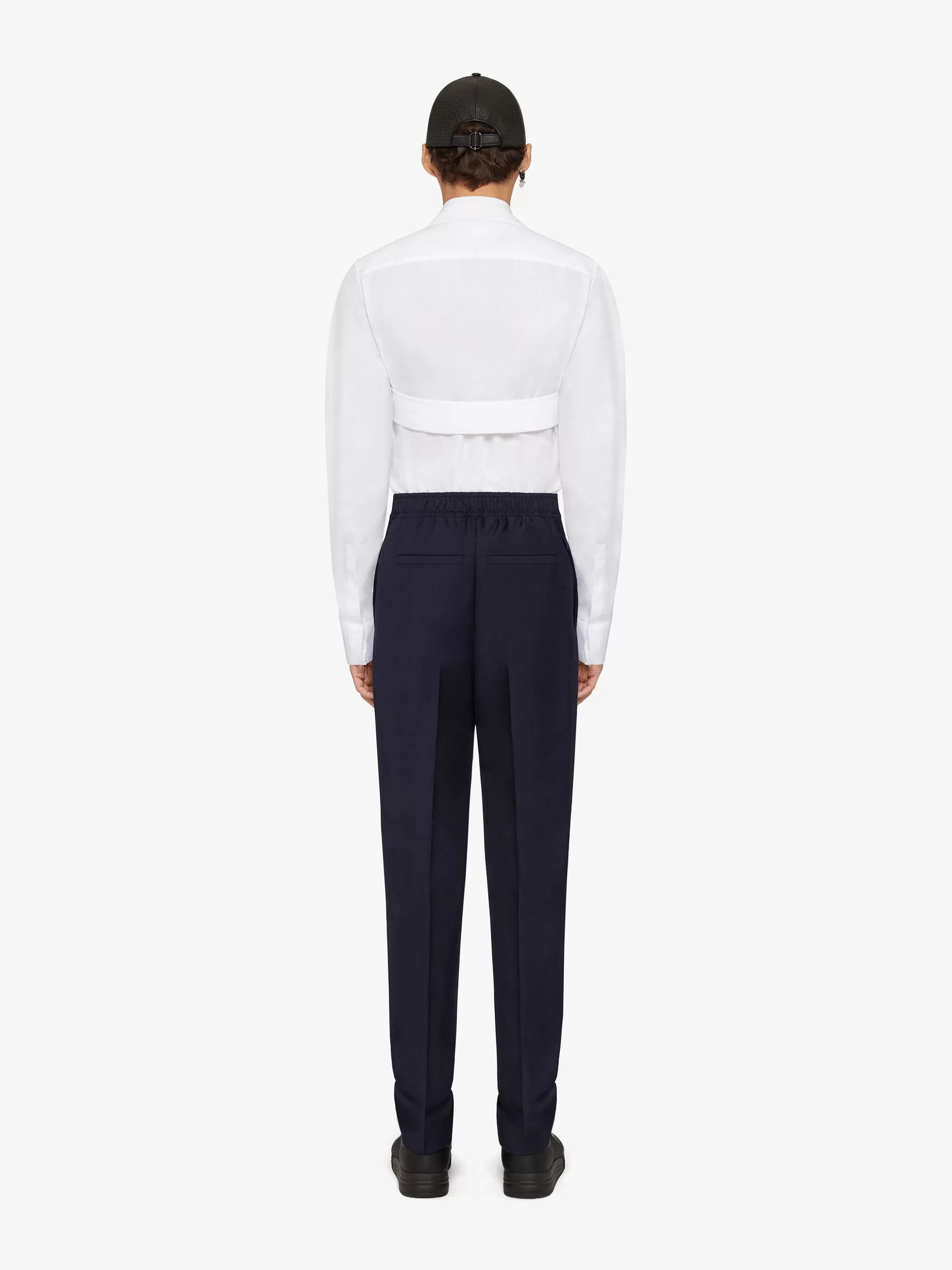 GIVENCHY Pants-Slim-fit pants in technical wool