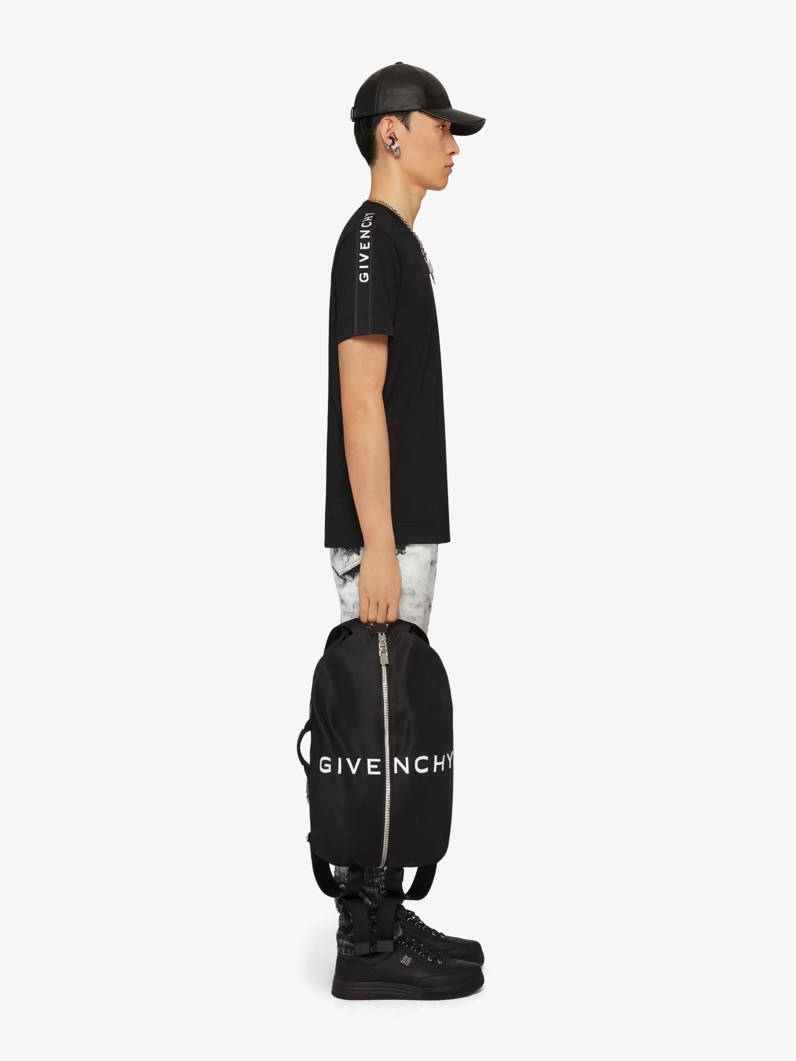 Sale GIVENCHY Jewels & Accessories | Shoes-Slim-fit t-shirt in cotton with bands