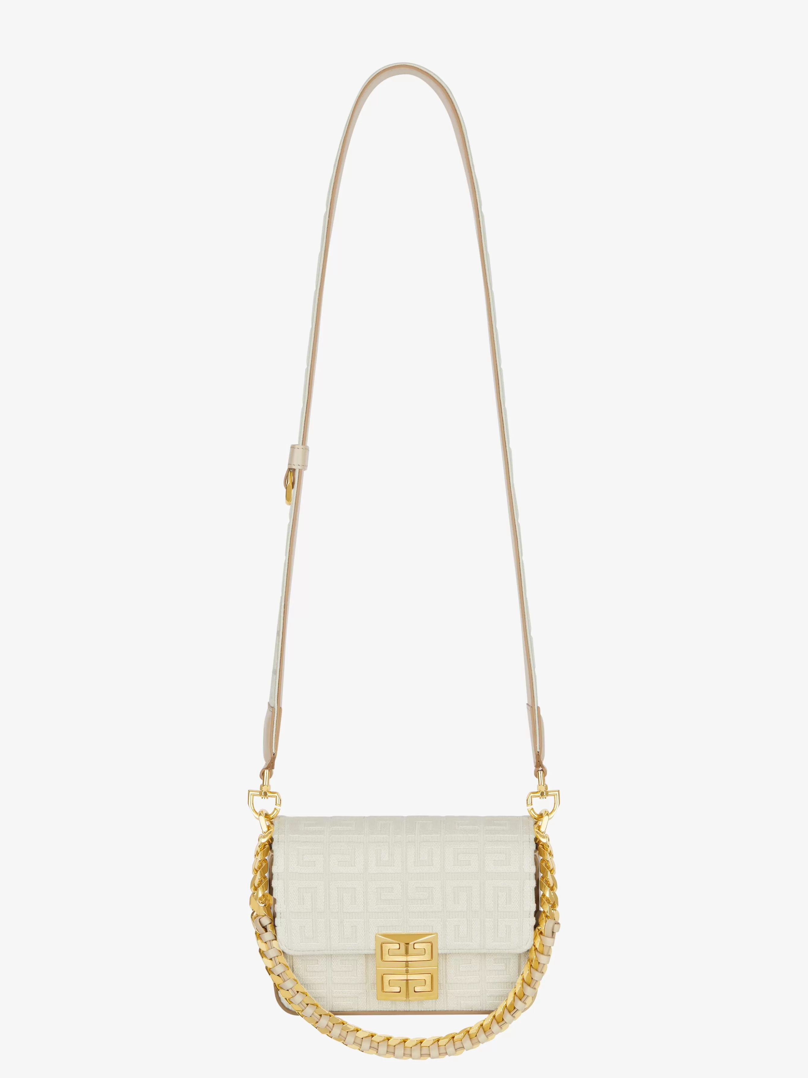 Sale/Women GIVENCHY Bags & Leather Goods | 4G-Small 4G bag in 4G embroidery with chain