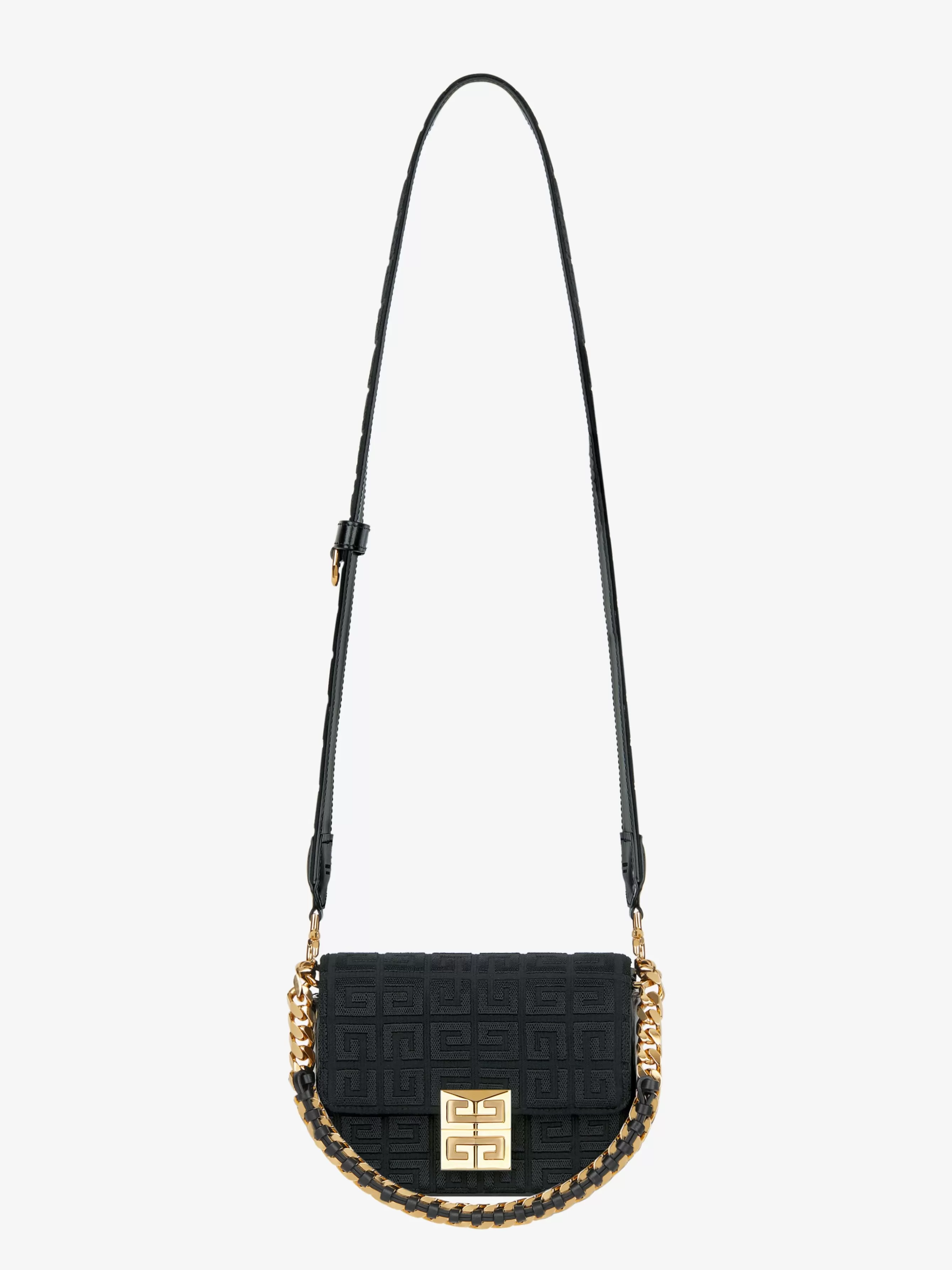 Men/Women GIVENCHY Cross-body Bags | 4G-Small 4G bag in 4G embroidery with chain