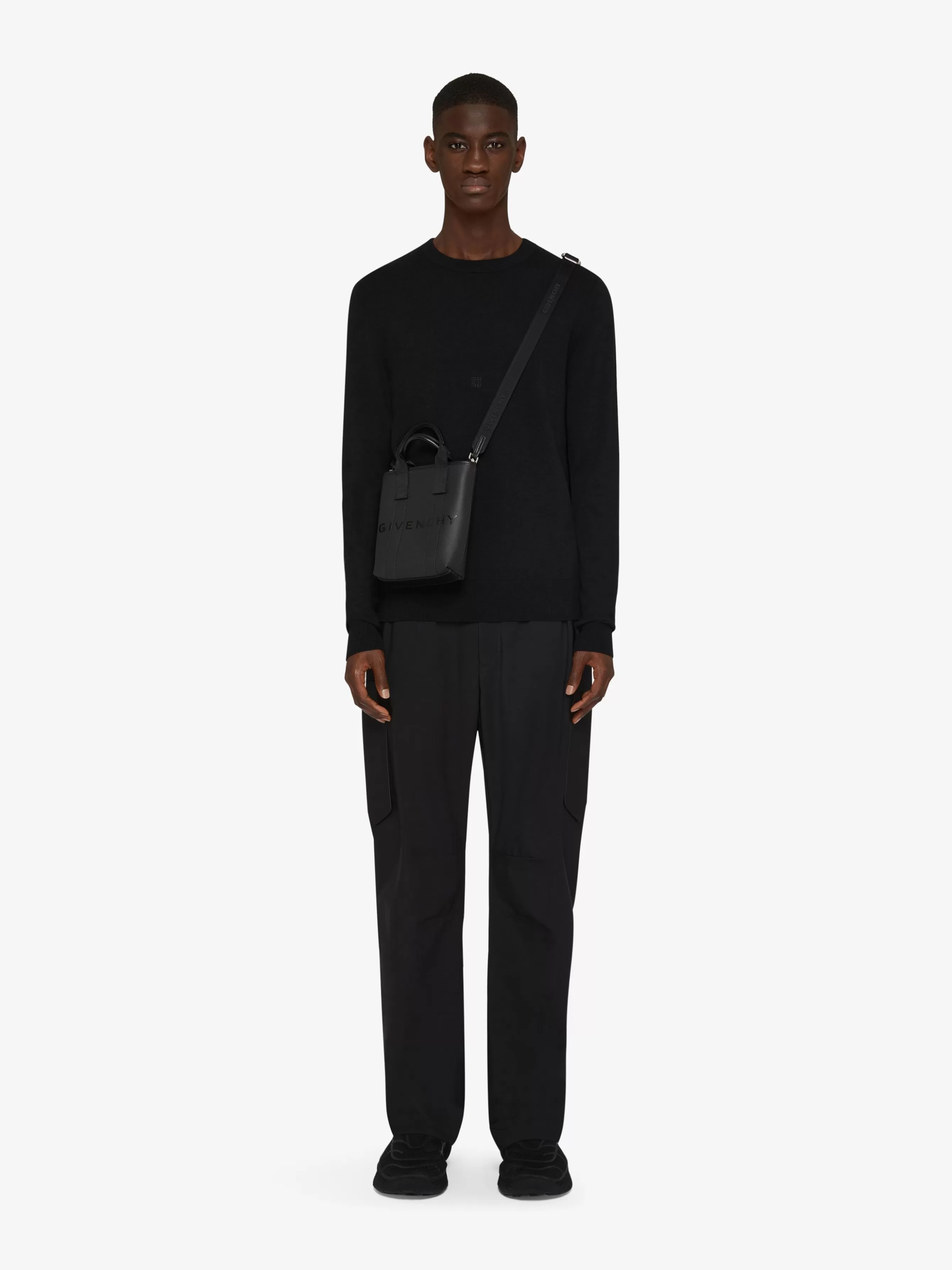 GIVENCHY Cross-body Bags-Small G-Essentials tote bag in coated canvas