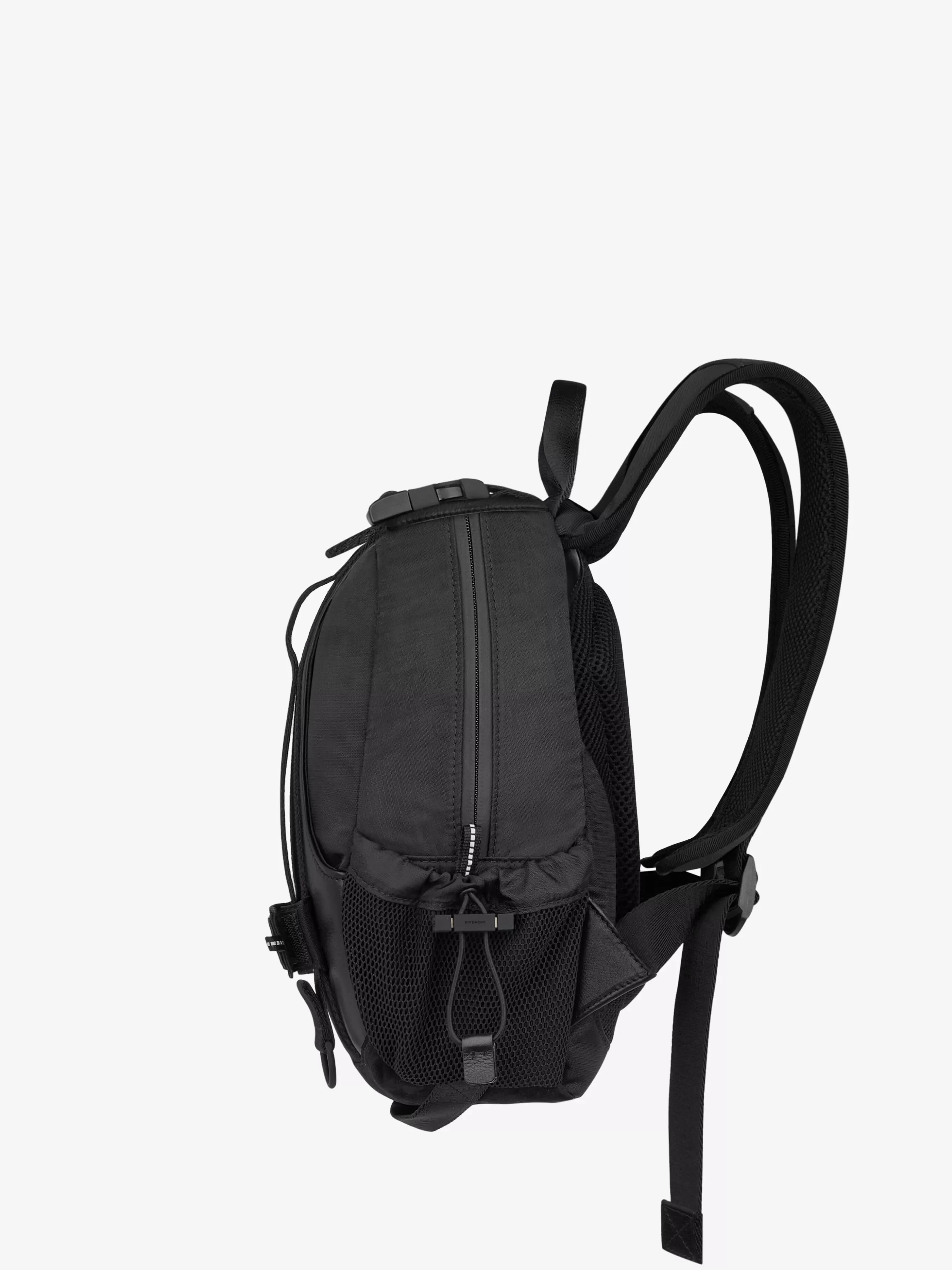 GIVENCHY Backpacks-Small G-Trail backpack in nylon and leather