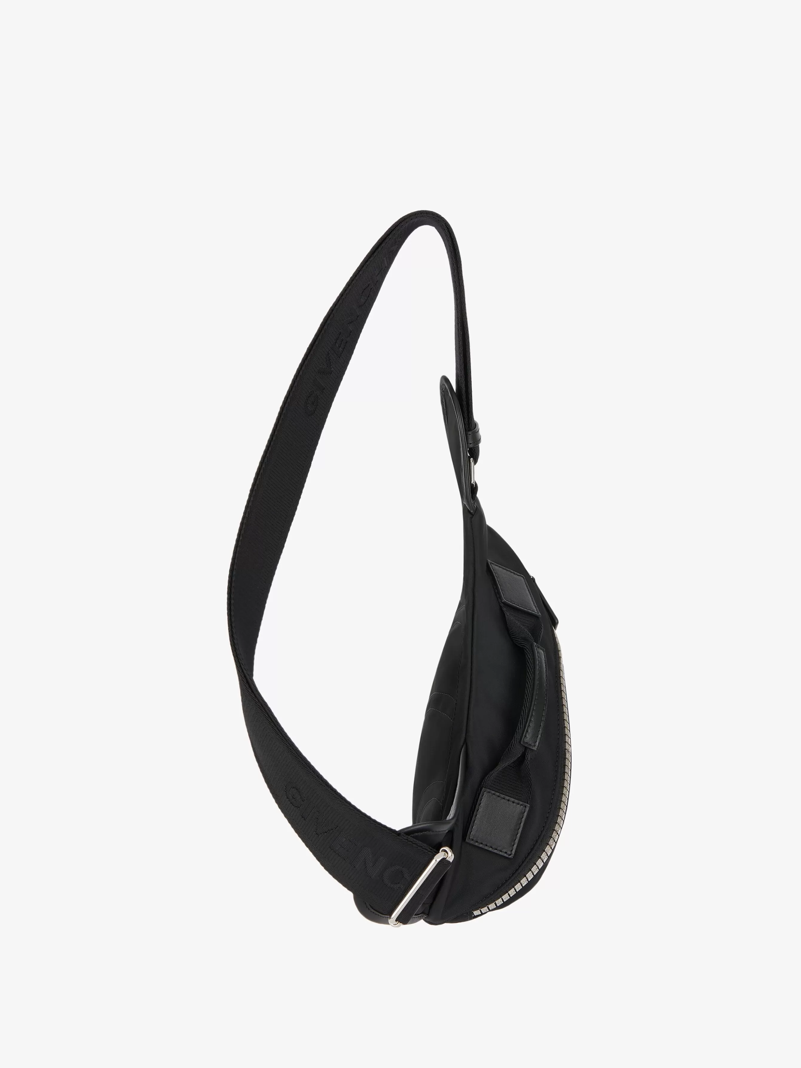 Men GIVENCHY G-Zip | Cross-body Bags-Small G-Zip Triangle bag in nylon