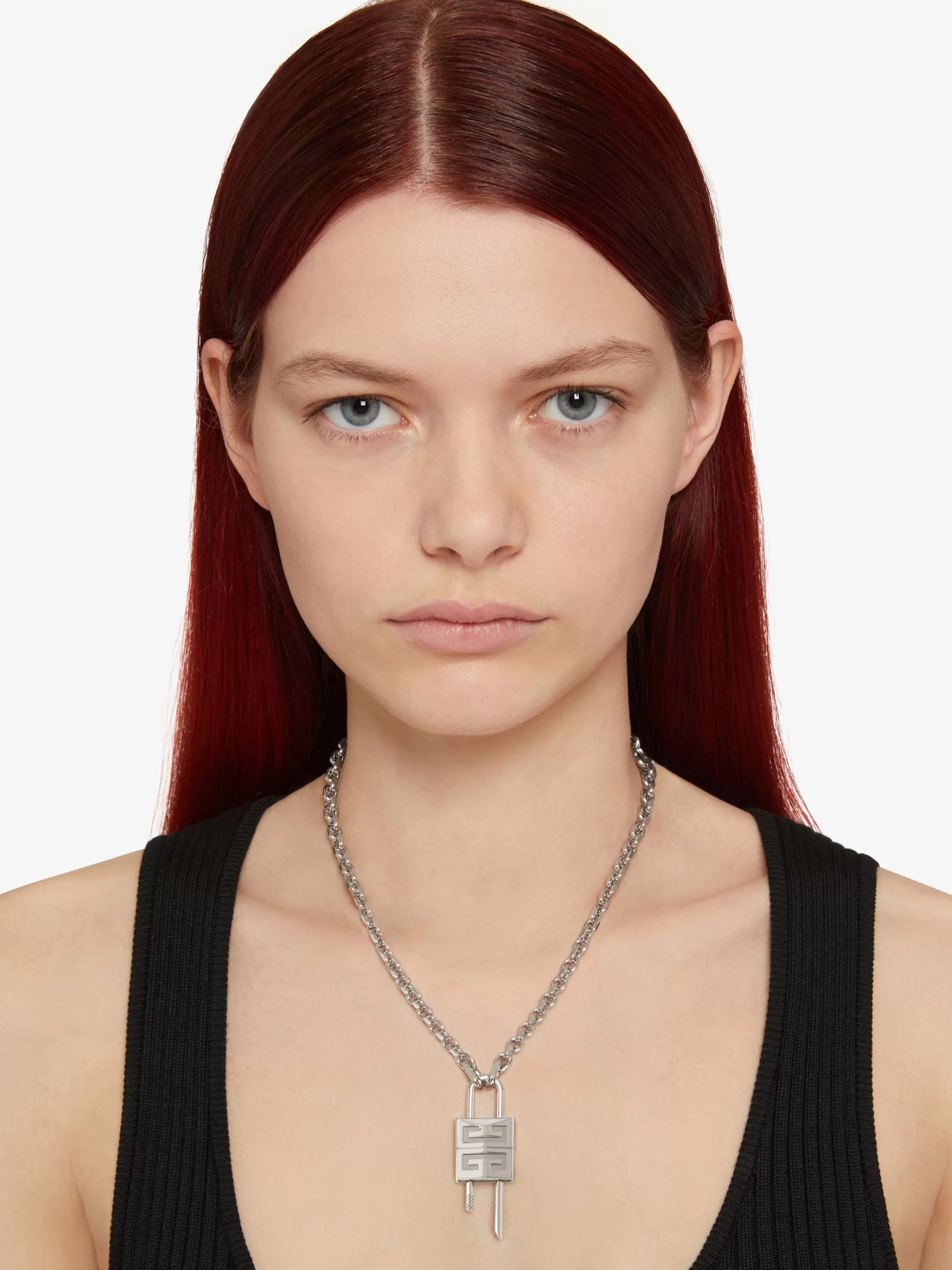 GIVENCHY Jewelry-Small Lock necklace in metal