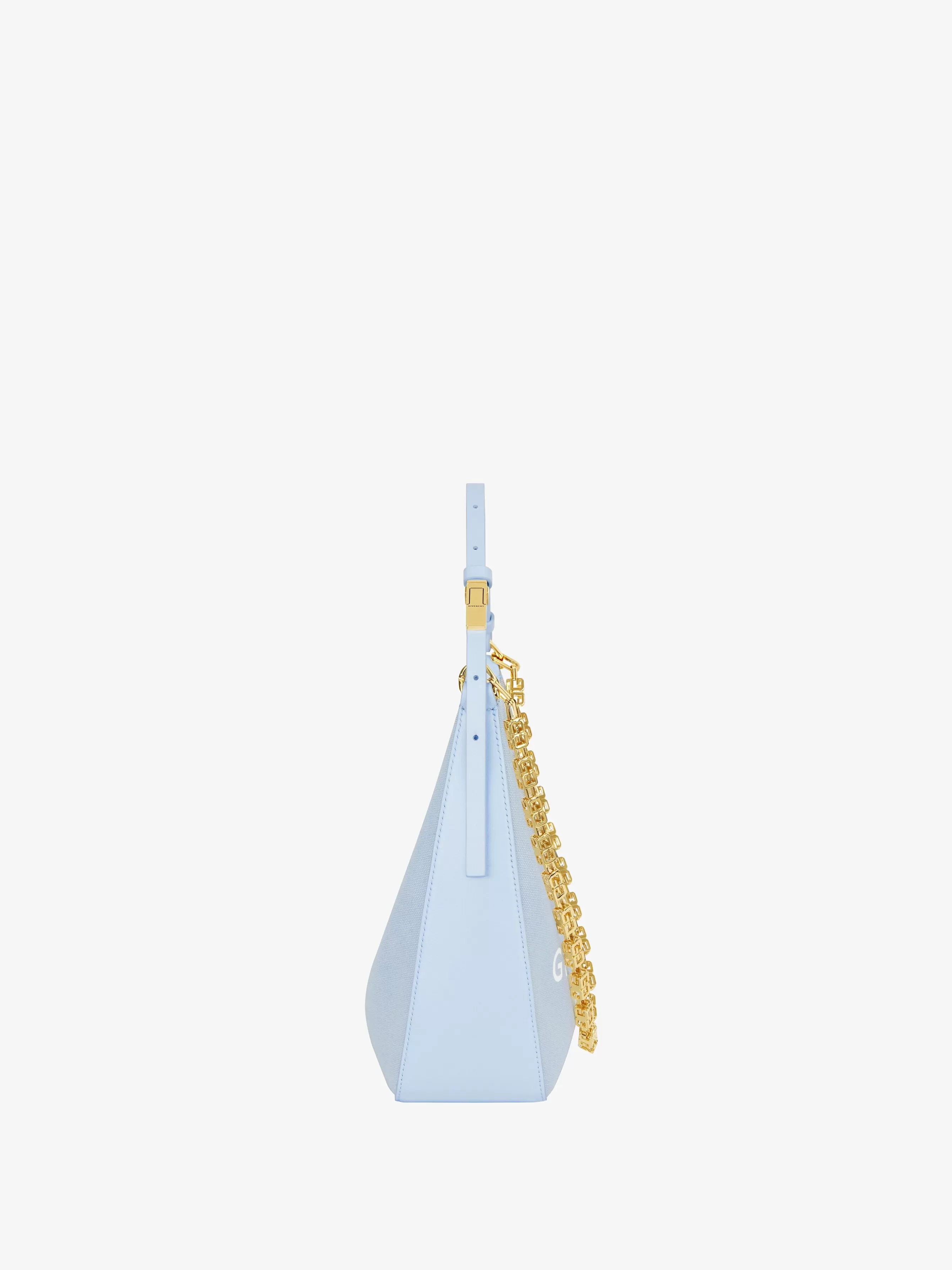 Sale/Women GIVENCHY Bags & Leather Goods | Shoulder Bags-Small Moon Cut Out bag in canvas with chain