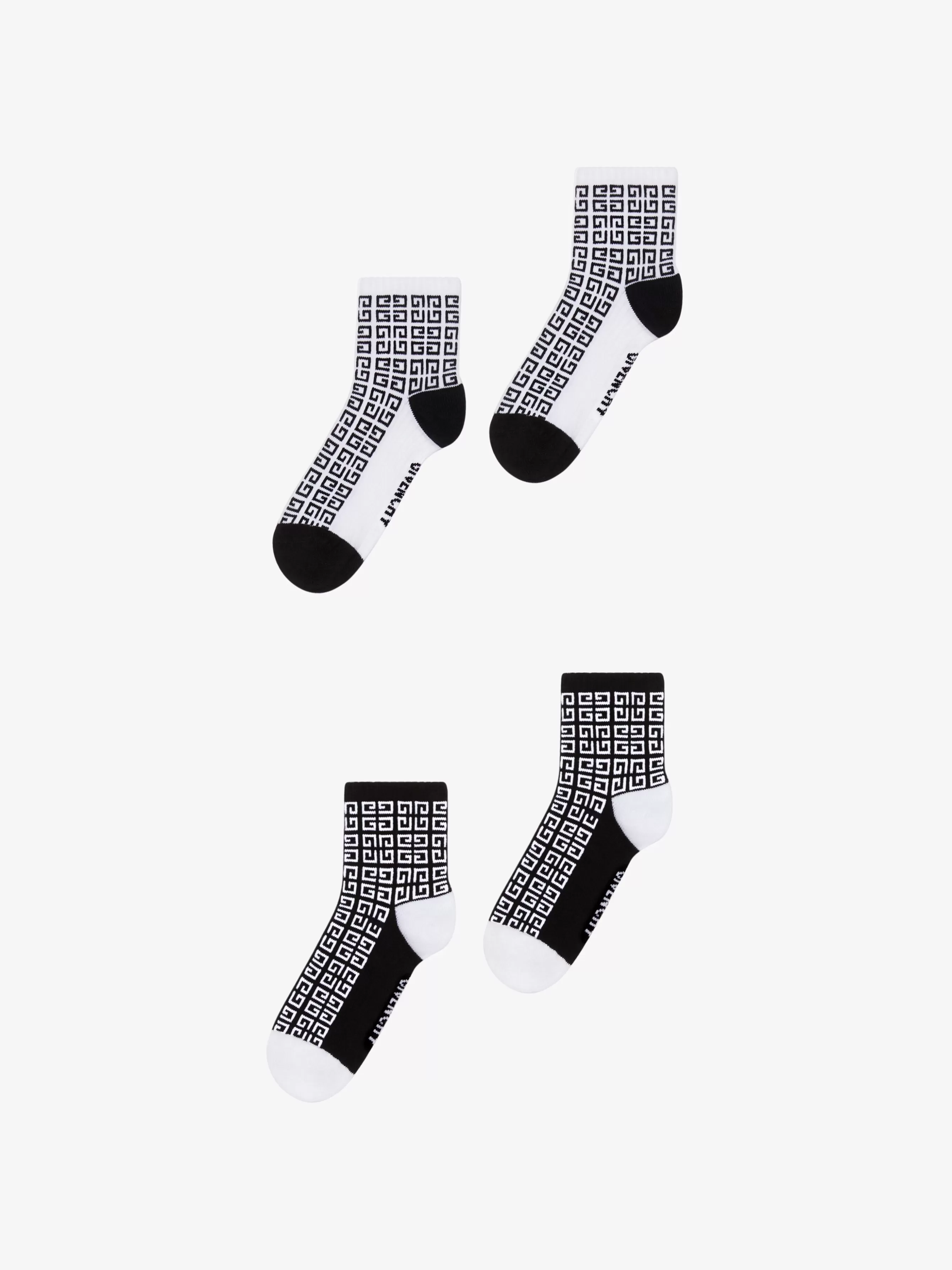 Men GIVENCHY Frozen Capsule | Boy (4 to 12 years)-Socks in 4G jacquard set