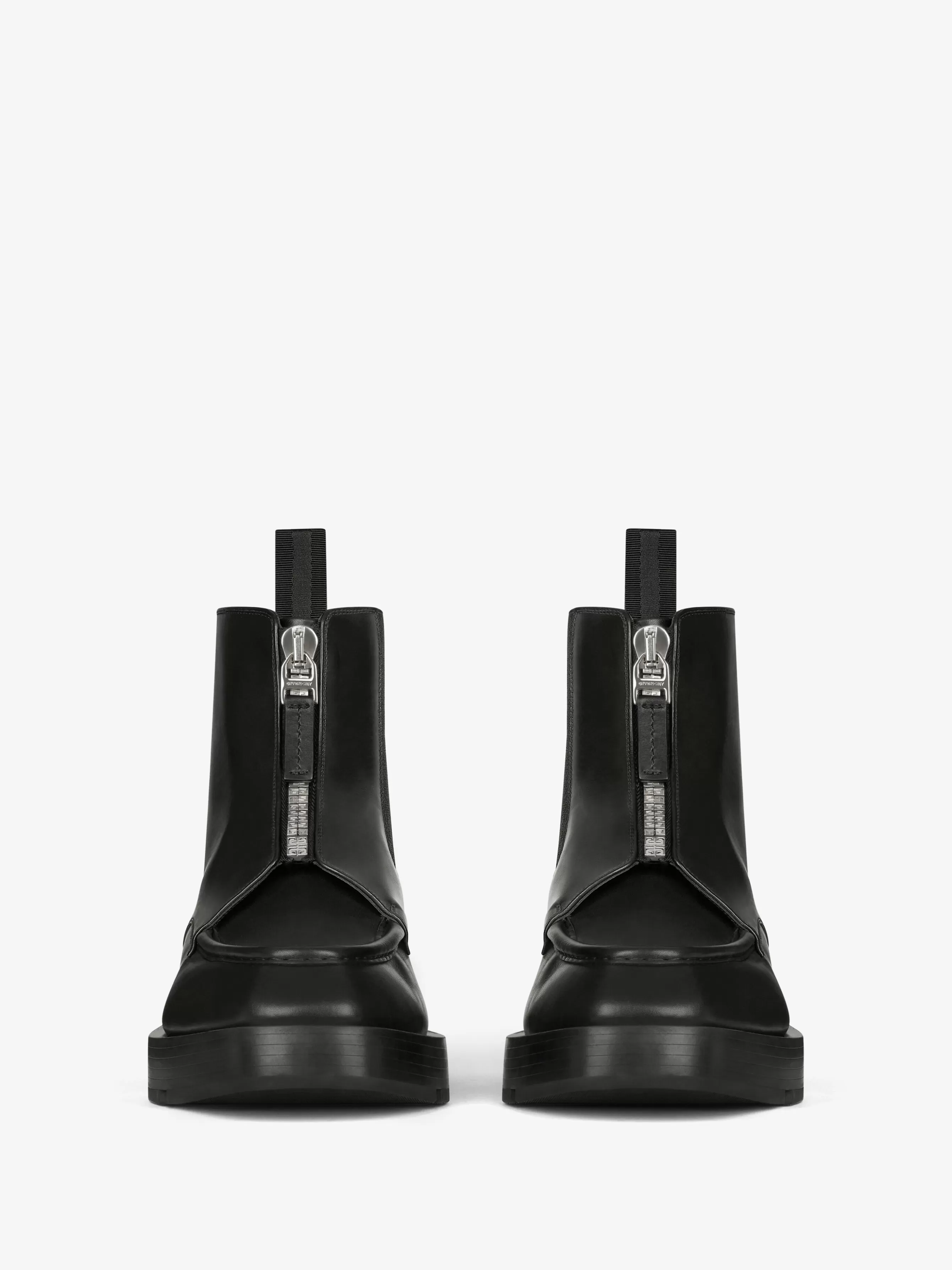 Sale GIVENCHY Shoes-Squared ankle boots in Box leather