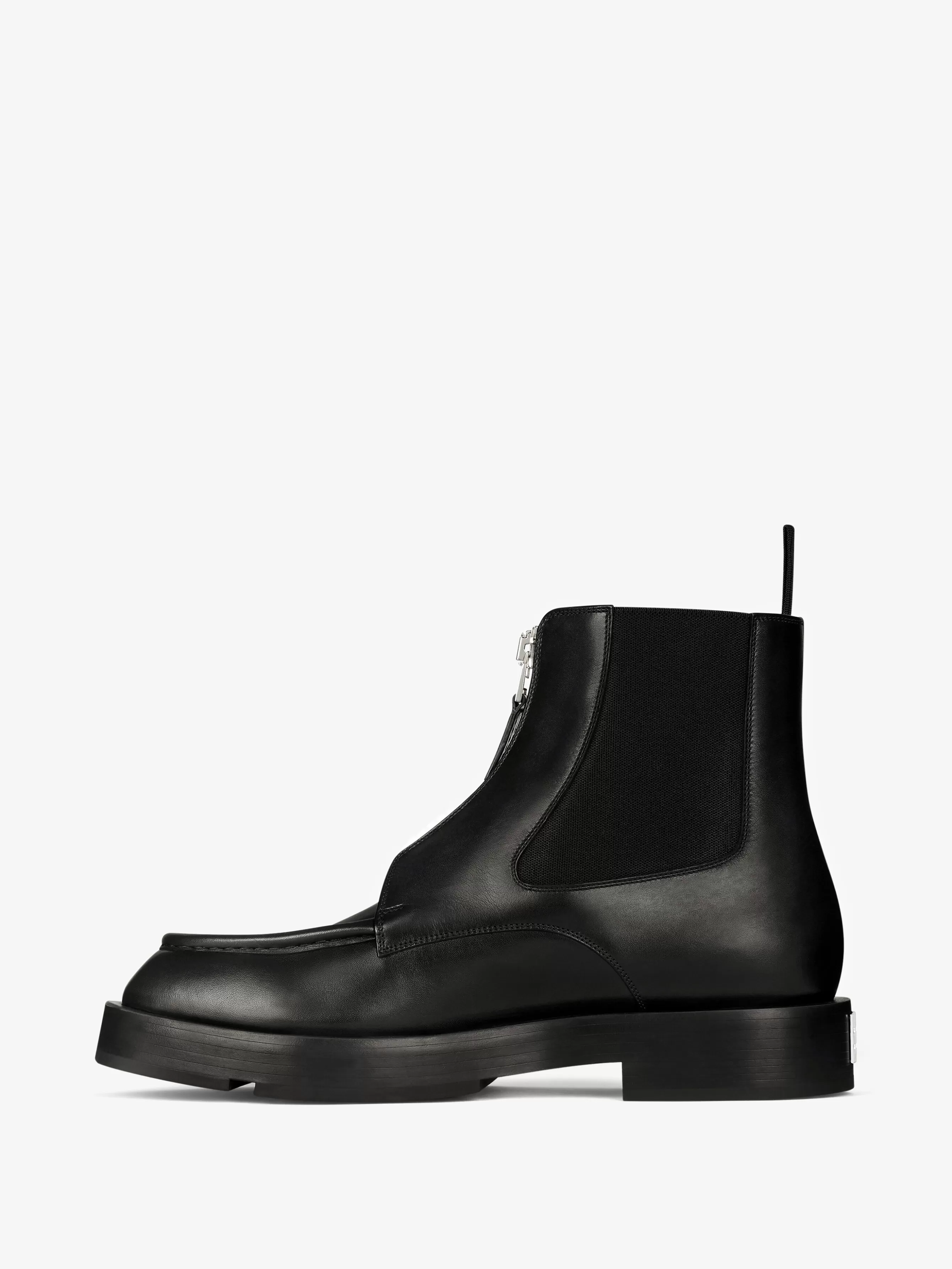 Sale GIVENCHY Shoes-Squared ankle boots in Box leather