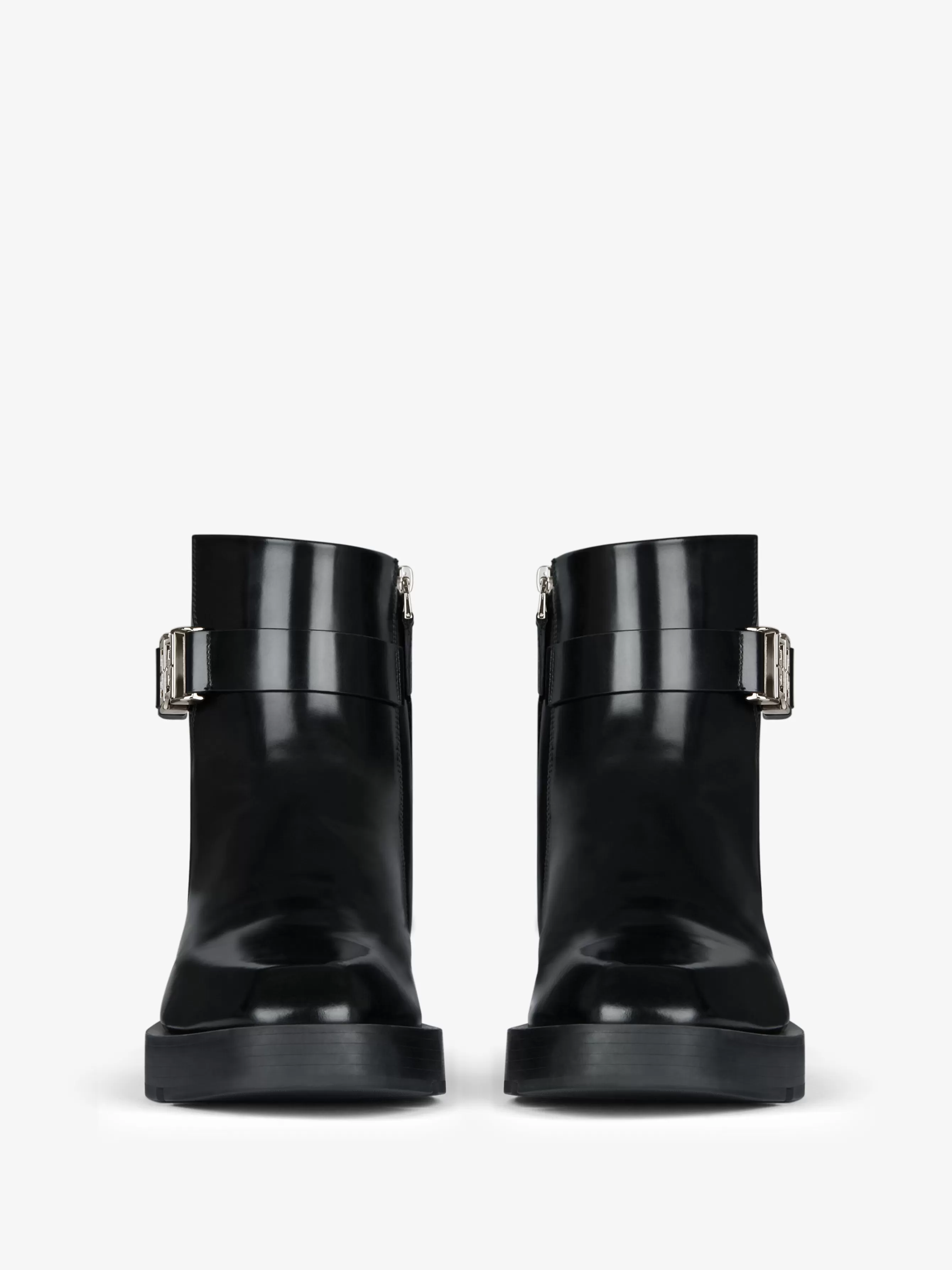 Sale/Men GIVENCHY Shoes | Boots & Derbies-Squared boots in leather with 4G buckle