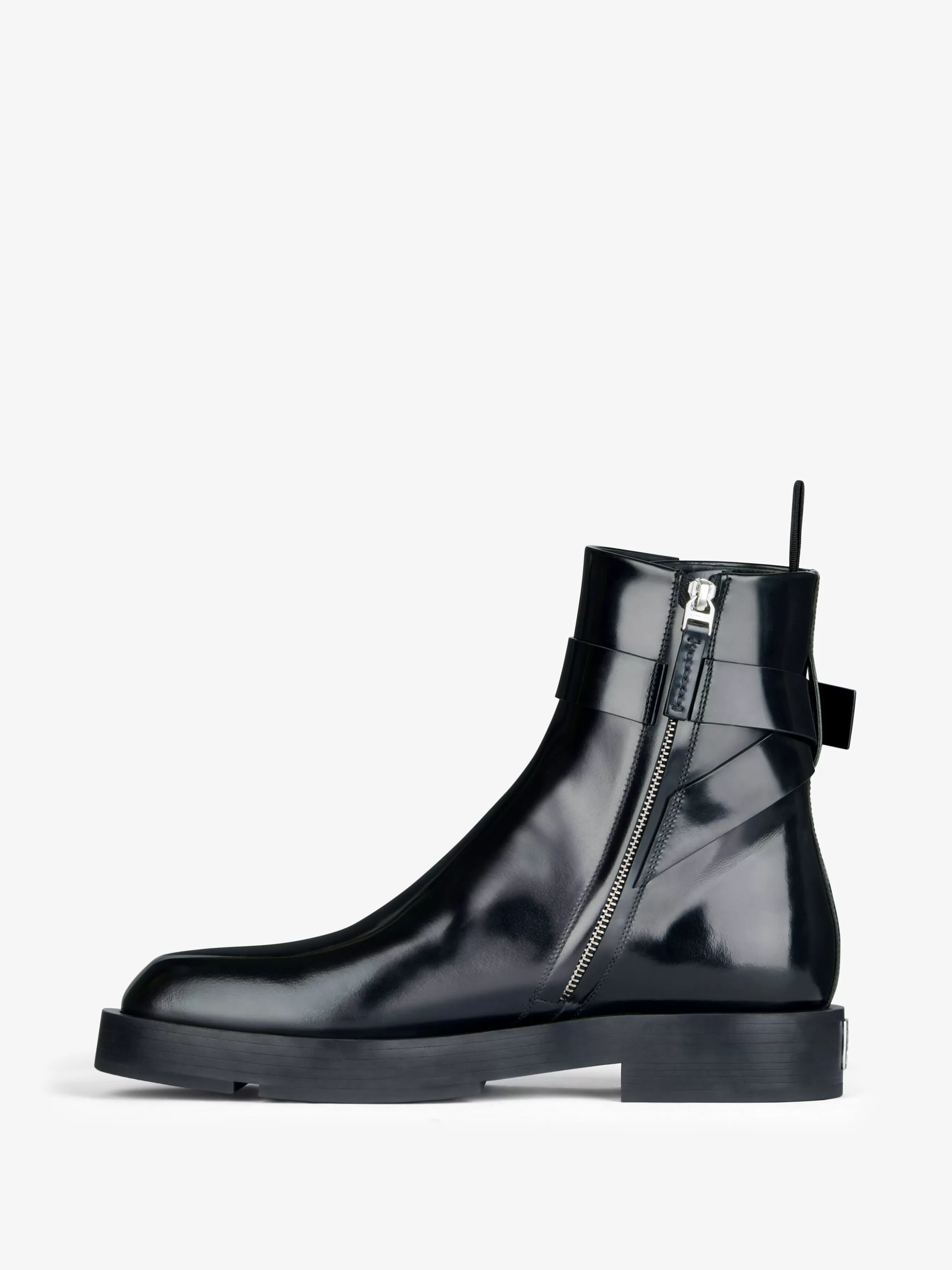 Sale/Men GIVENCHY Shoes | Boots & Derbies-Squared boots in leather with 4G buckle