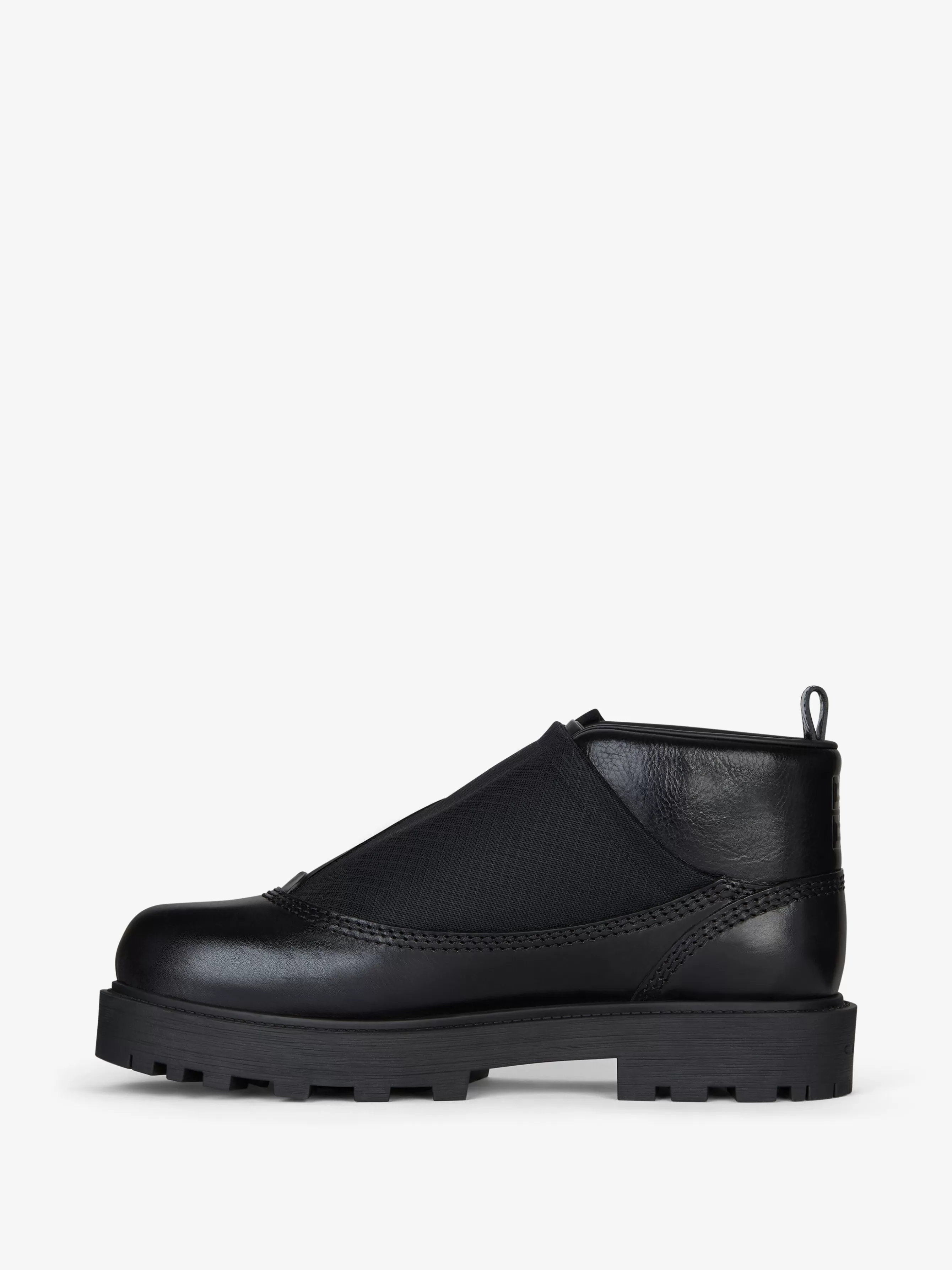 GIVENCHY Boots & Derbies-Storm ankle boots in leather with zip