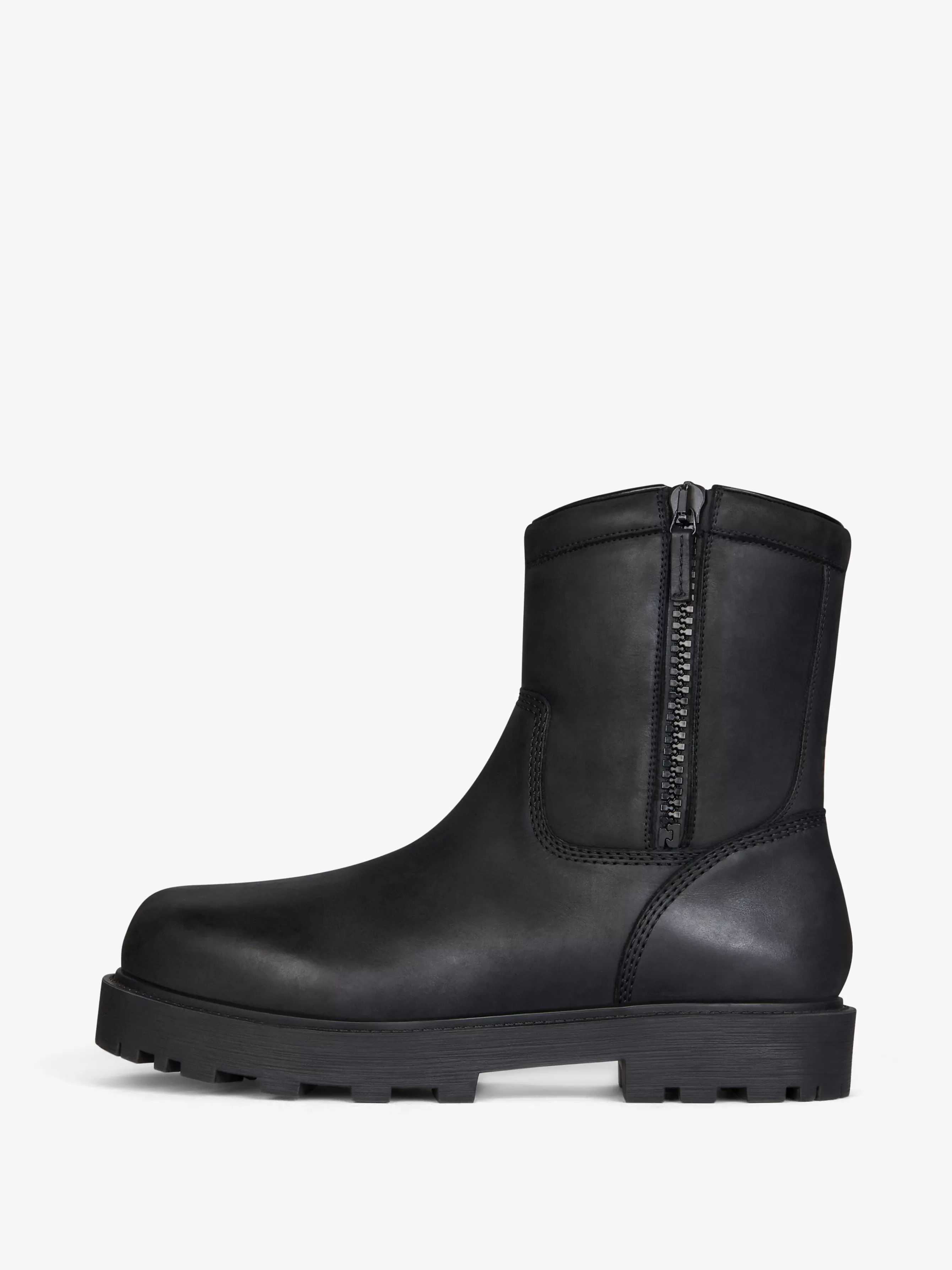 GIVENCHY Boots & Derbies-Storm ankle boots in nubuck with zip