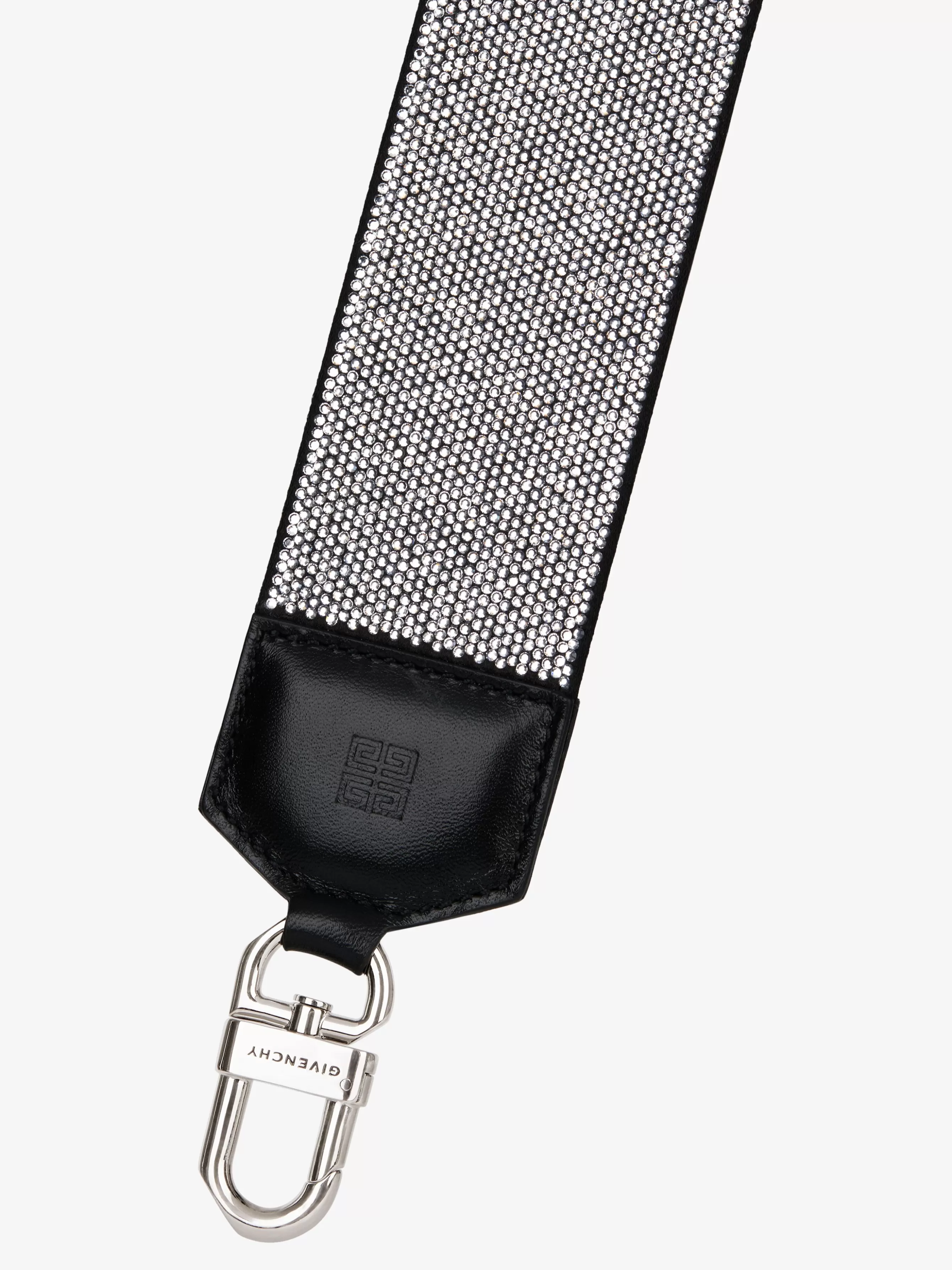 GIVENCHY Other Accessories-Strap in leather with strass