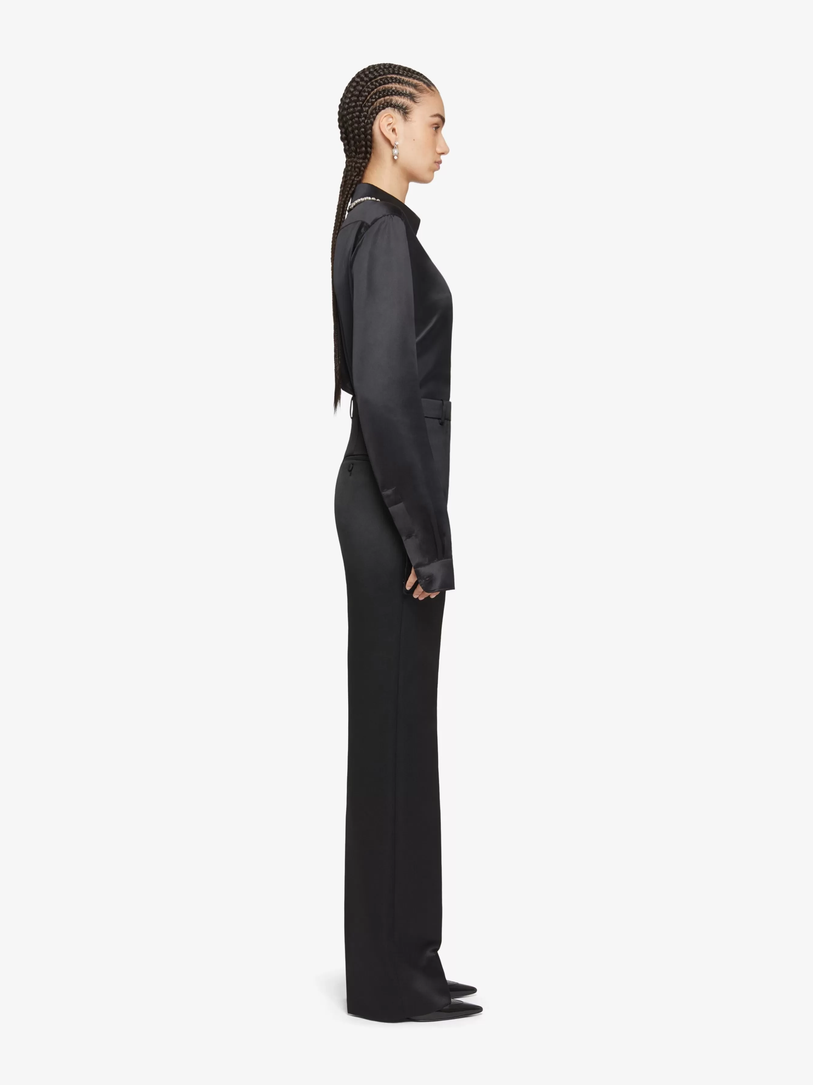 GIVENCHY Pants-Tailored pants in satin