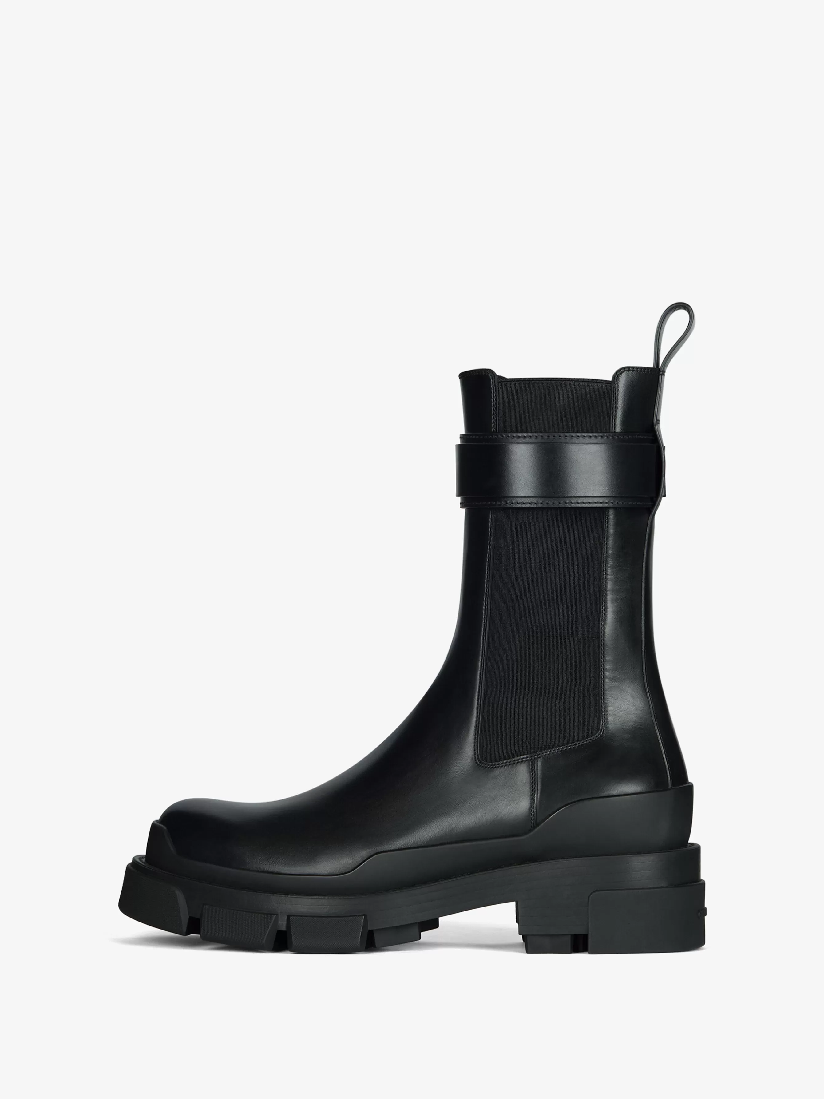 Women GIVENCHY City | Marshmallow-Terra Chelsea boots in leather