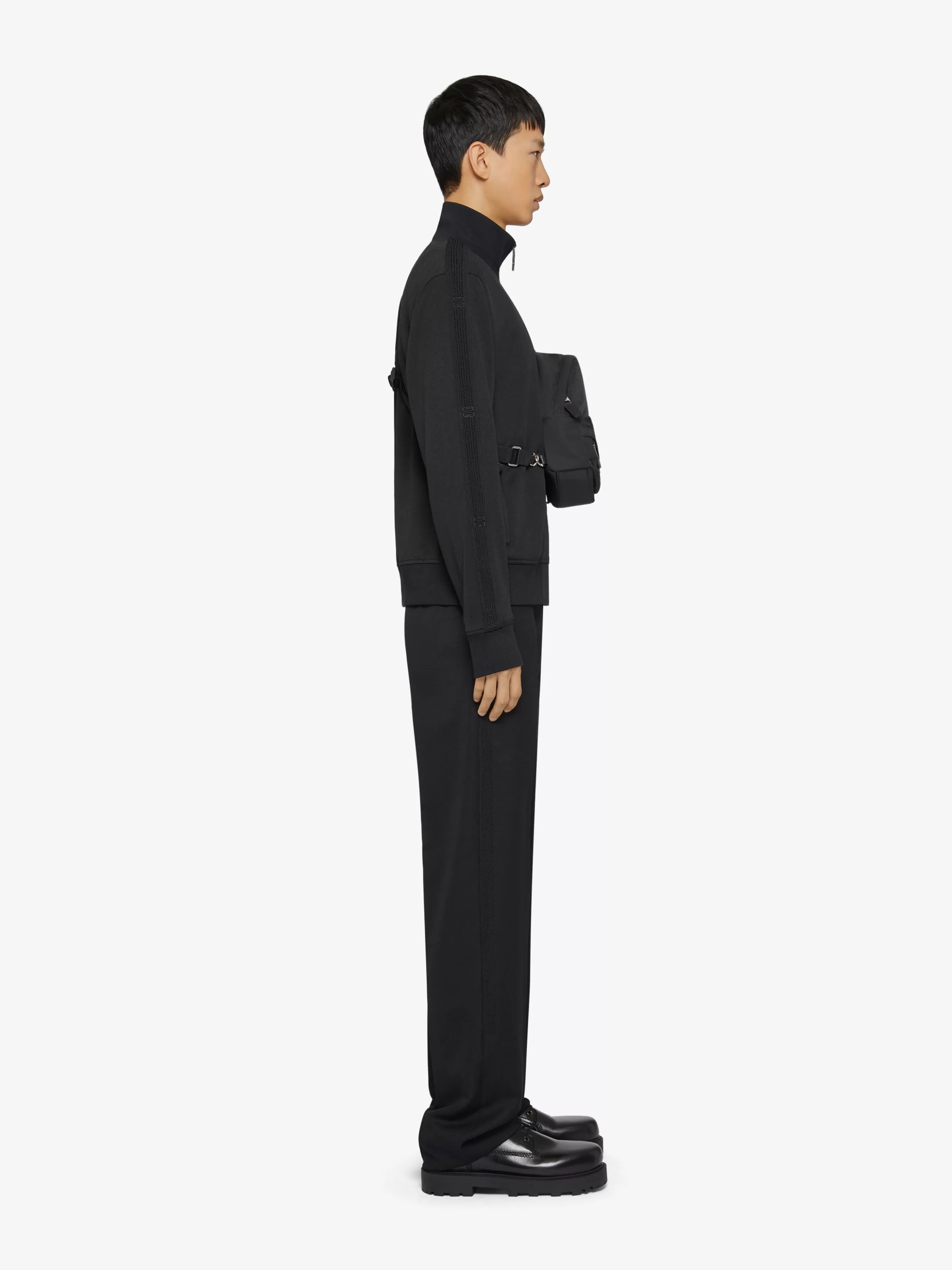 GIVENCHY Outerwear & Blousons-Tracksuit jacket with rhinestones