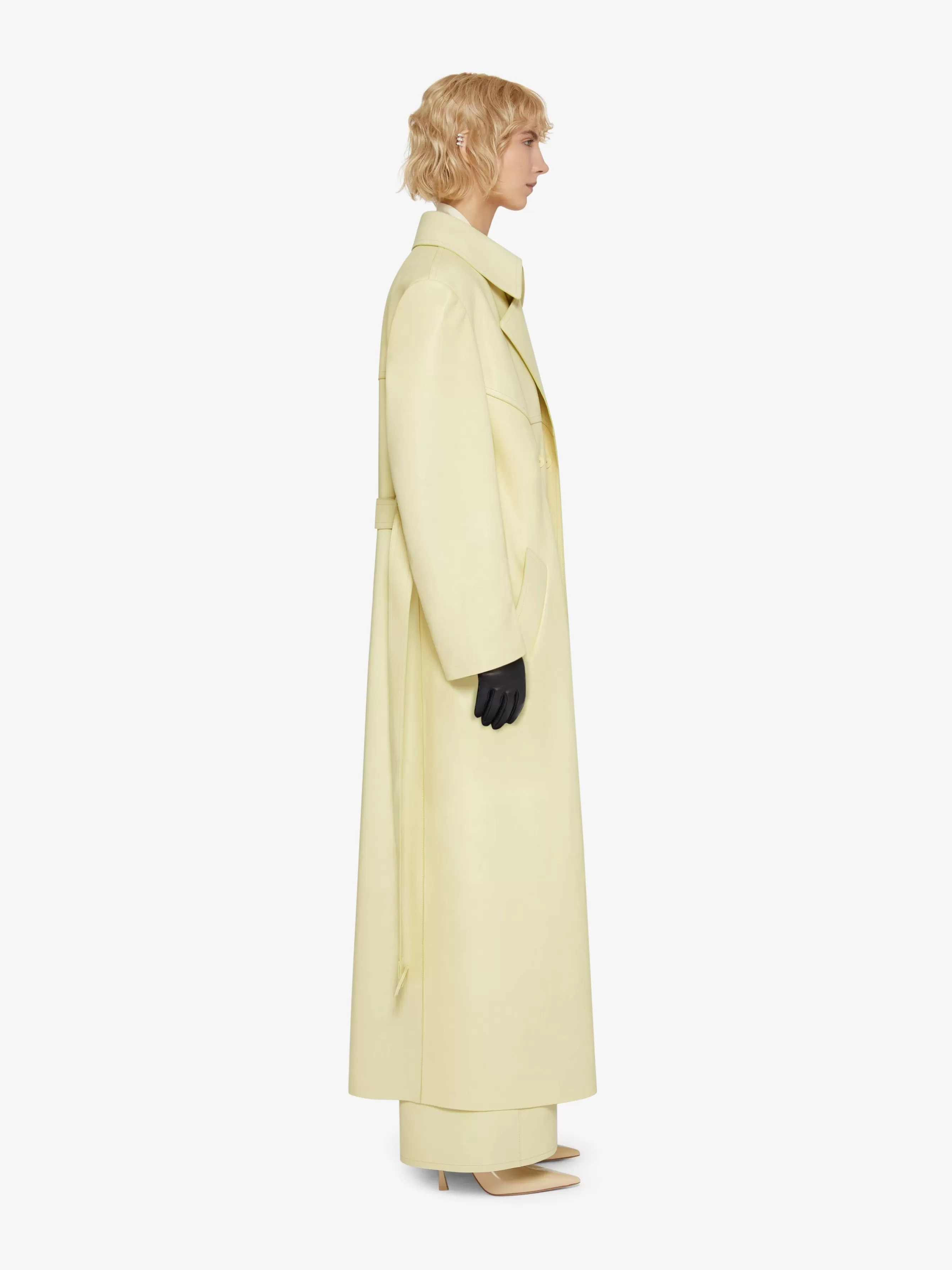 Sale GIVENCHY Outerwear-Trench-coat in leather