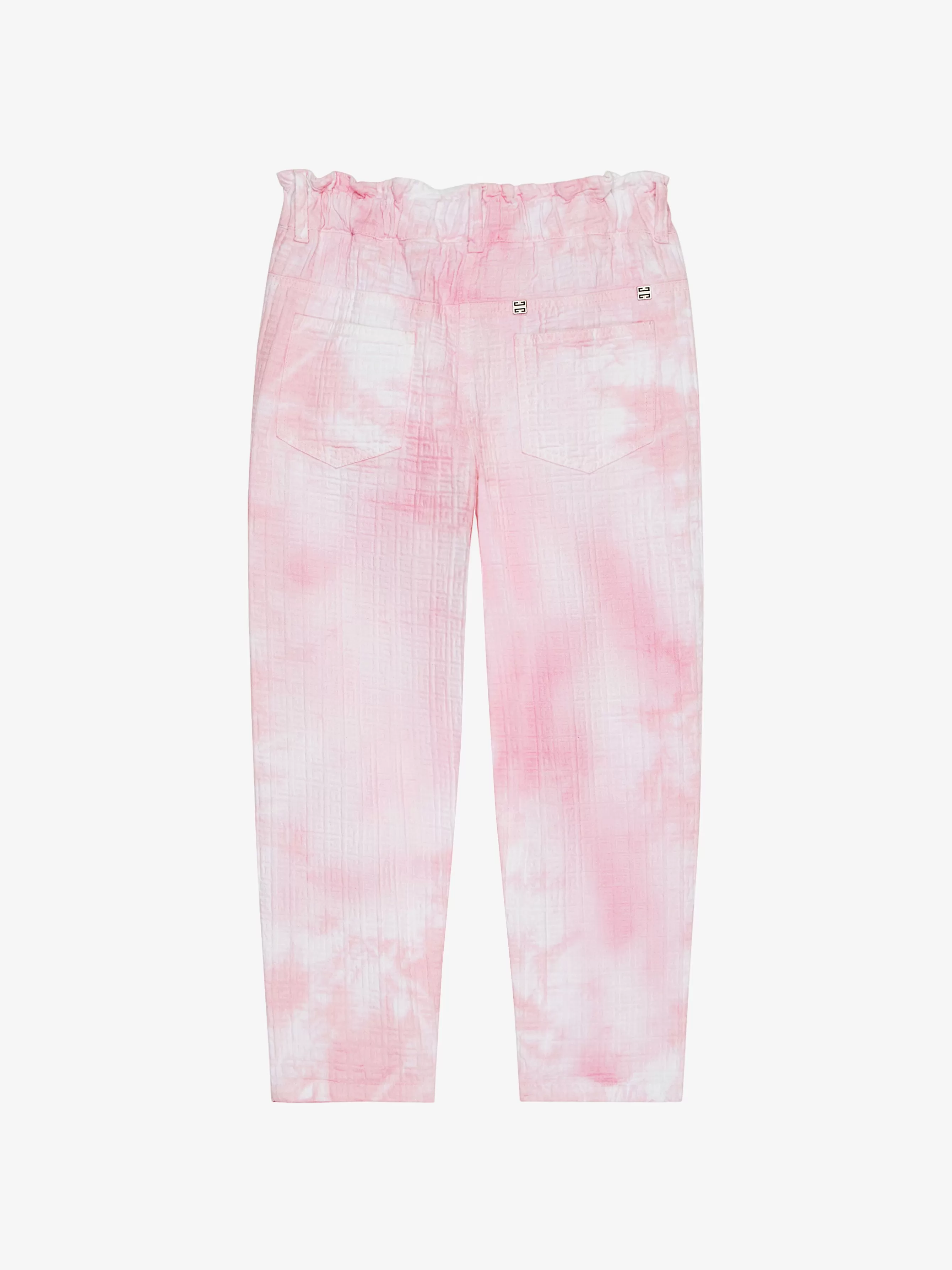 GIVENCHY Girl (4 to 12 years)-Trousers in 4G cotton with washed effect