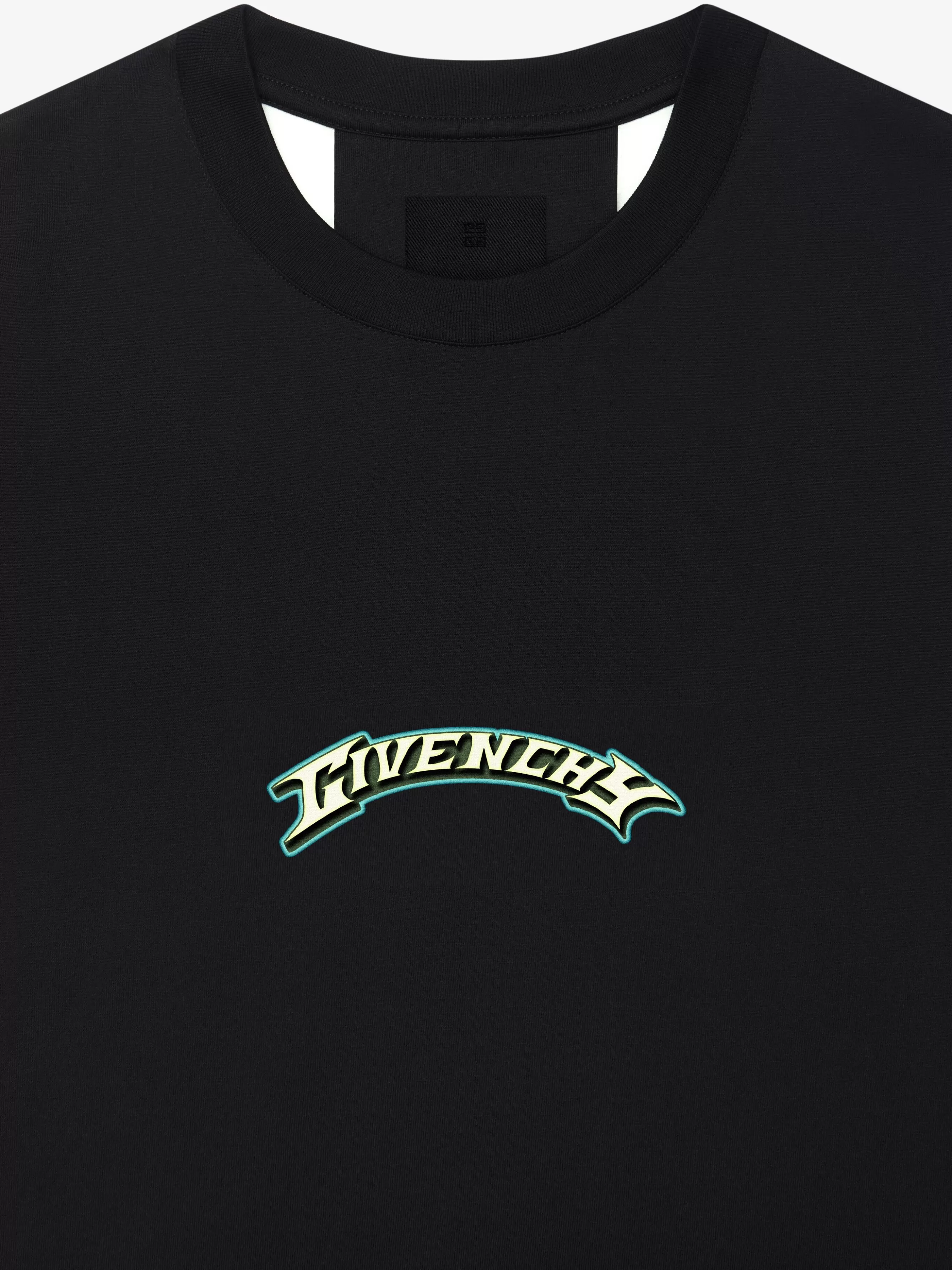 GIVENCHY T-Shirts-T-shirt in cotton with Dragon print