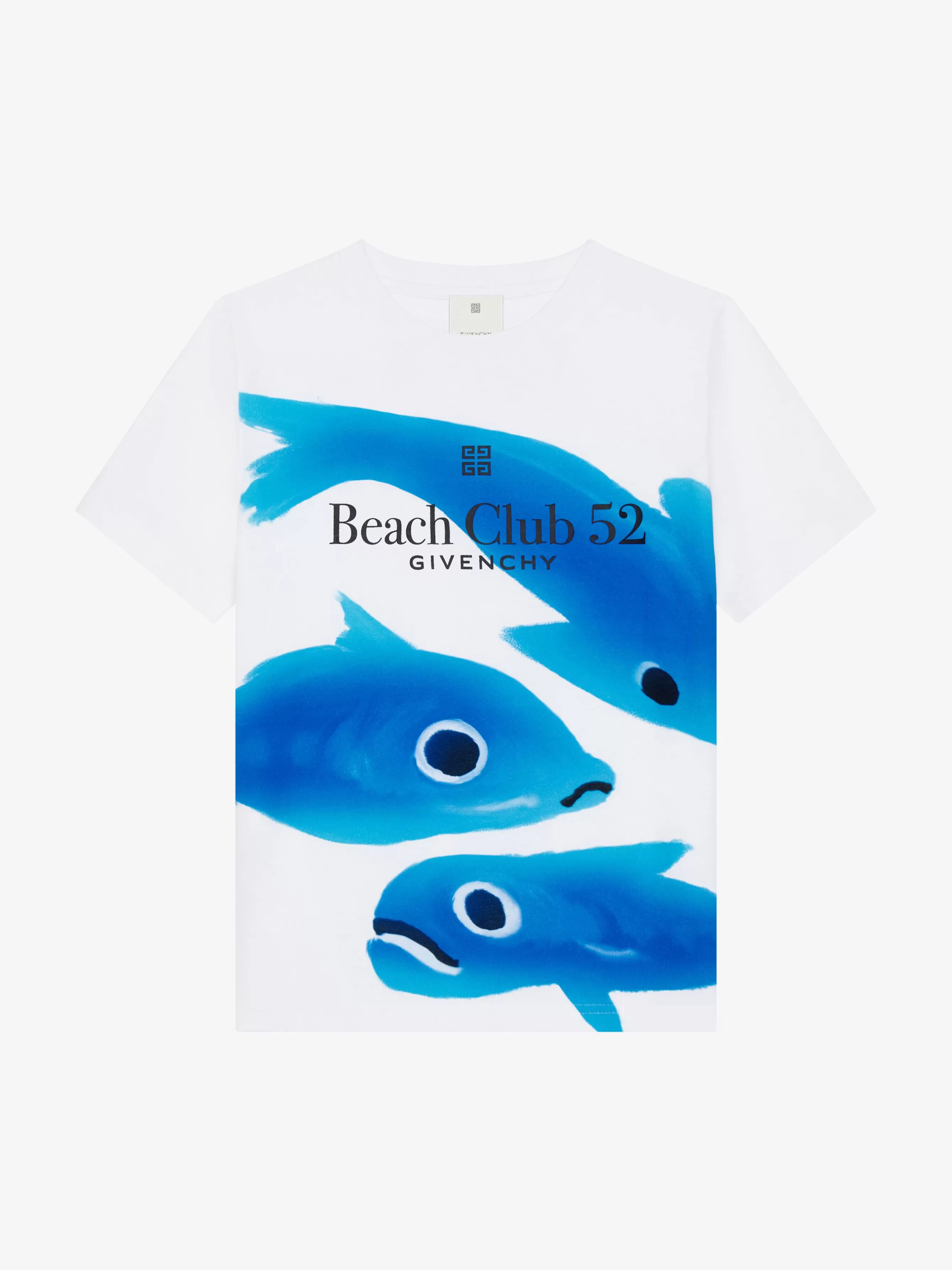 Men GIVENCHY Frozen Capsule | Boy (4 to 12 years)-T-shirt in cotton with Fish print