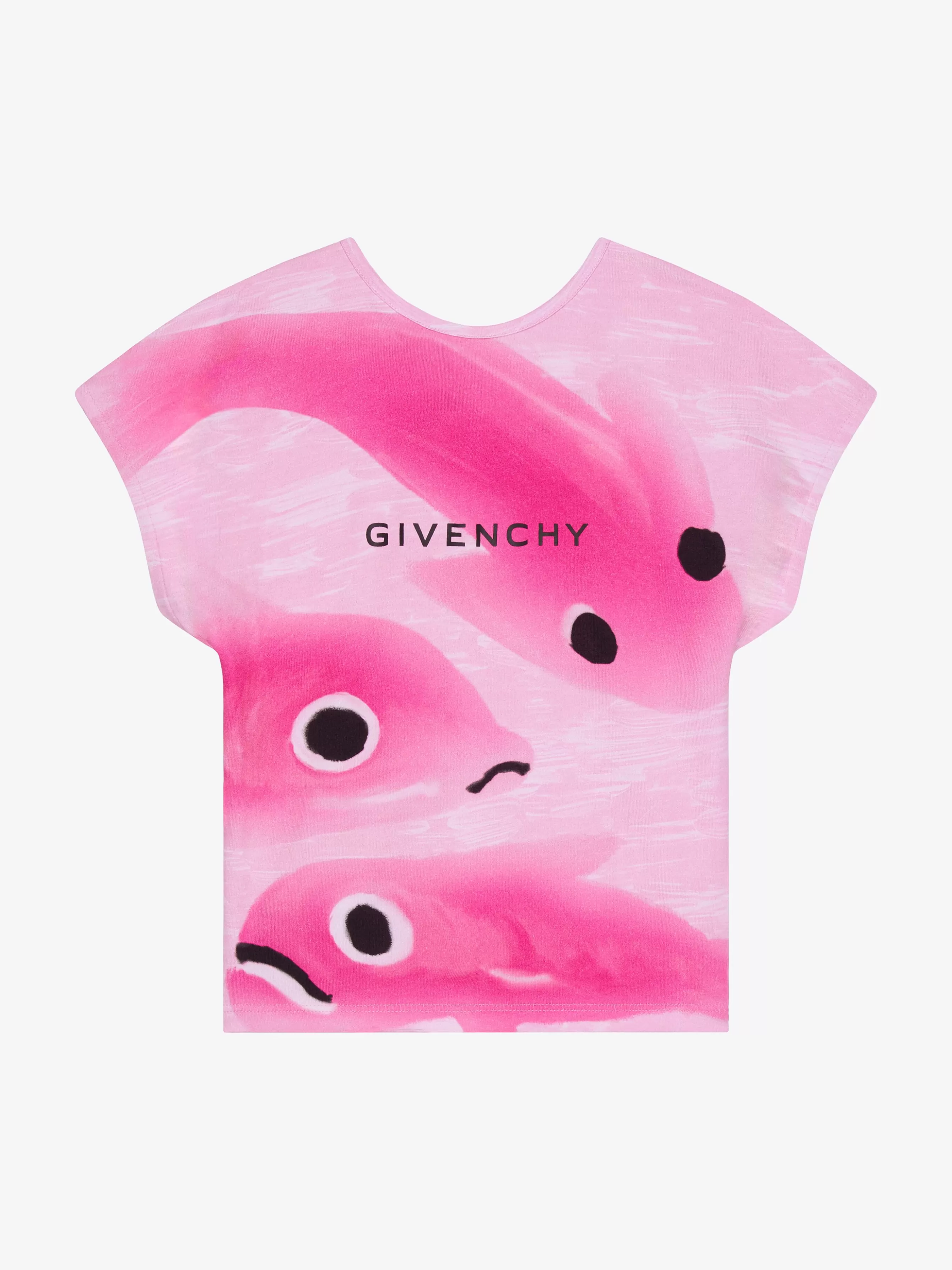 Women GIVENCHY Frozen Capsule | Girl (4 to 12 years)-T-shirt in cotton with Fish print