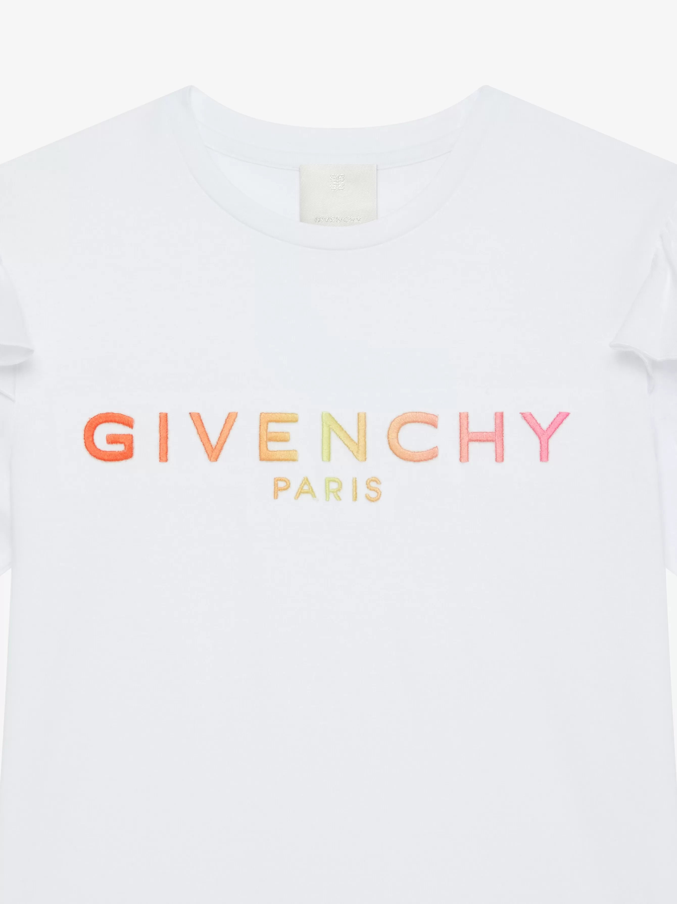 GIVENCHY Girl (4 to 12 years)-T-shirt in jersey with ruffles