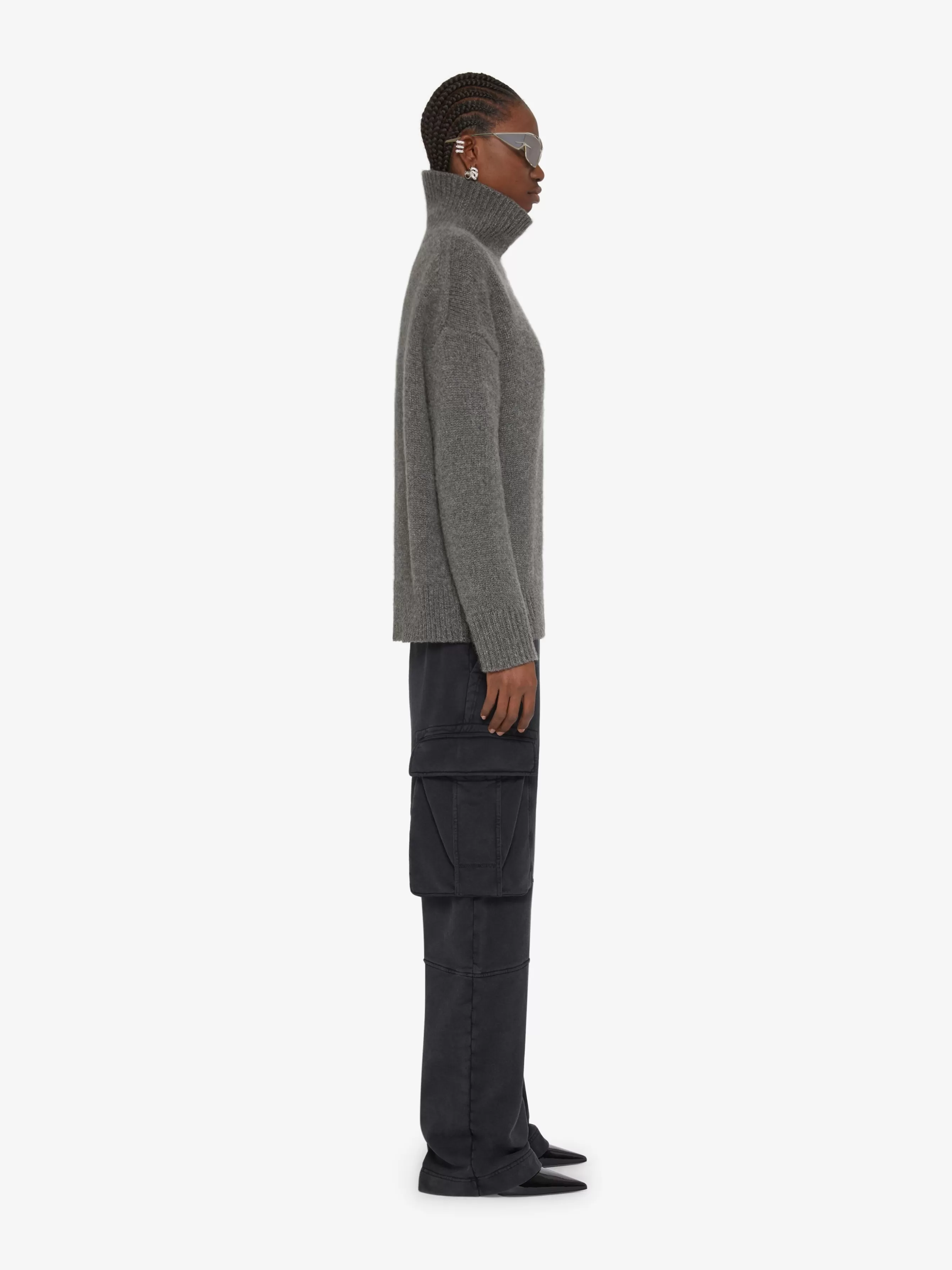 GIVENCHY Knitwear-Turtleneck sweater in cashmere