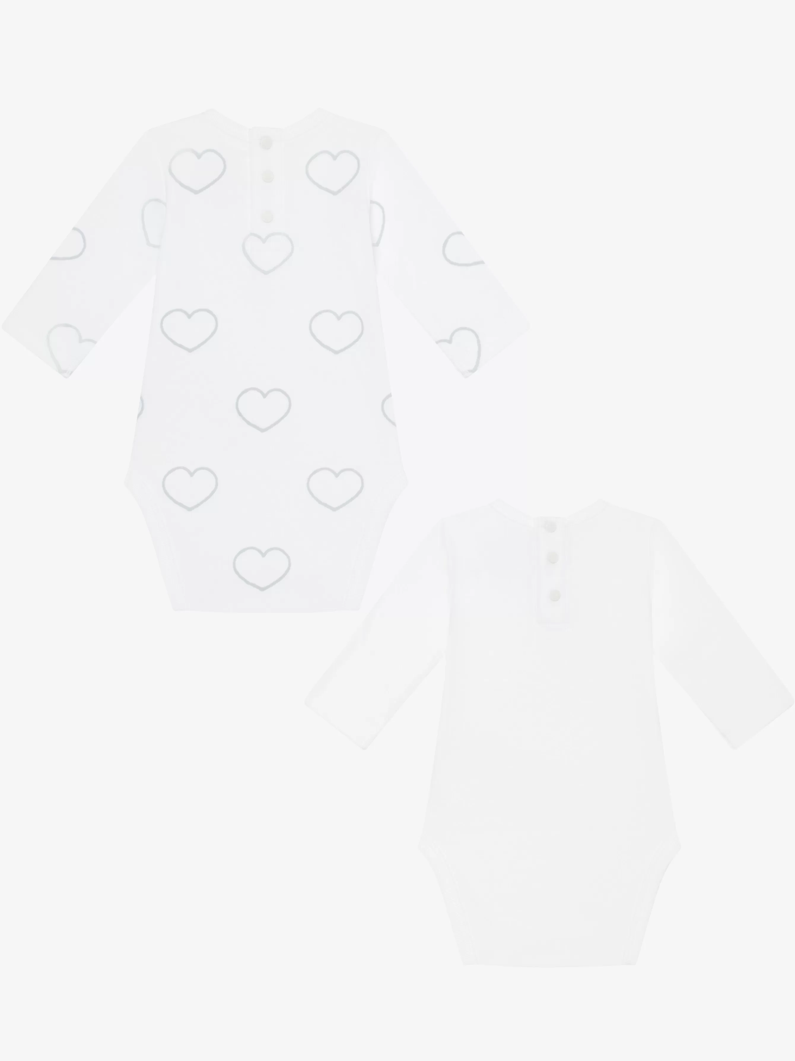 GIVENCHY Baby (1 month to 3 years)-Two baby bodies set in printed cotton