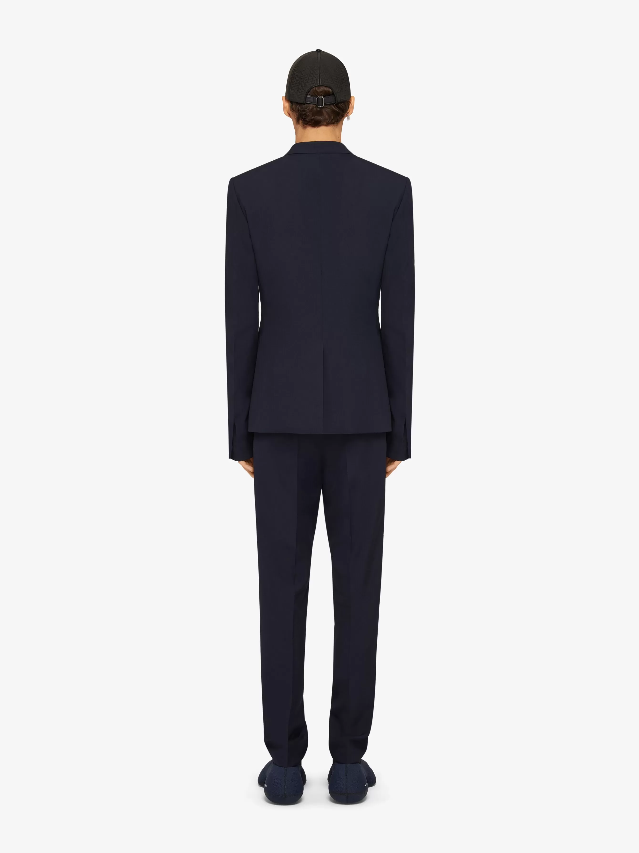 GIVENCHY Jackets & Coats-U-lock slim fit jacket in wool