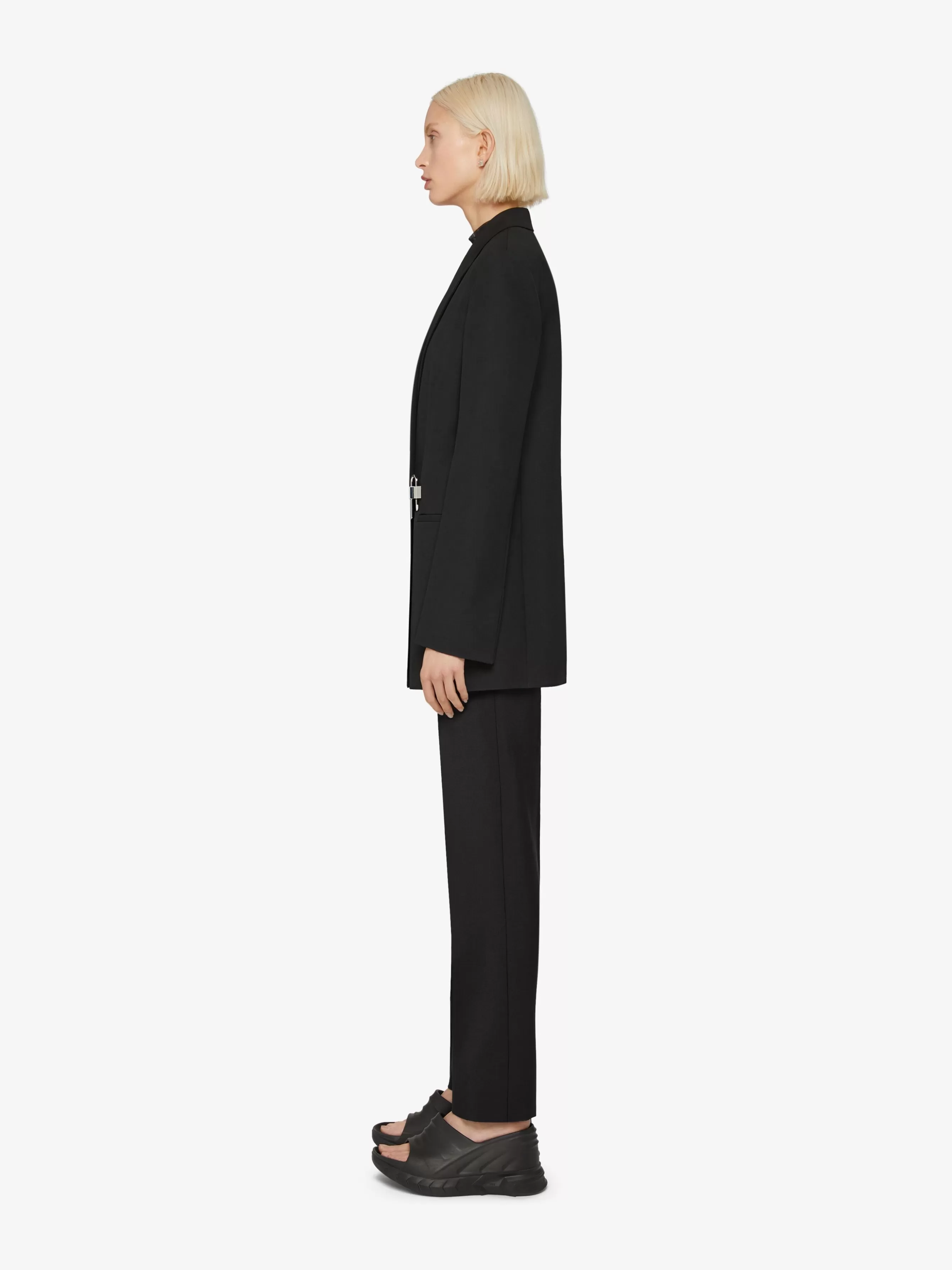 Sale GIVENCHY Shoes | Dresses-U-Lock slim fit jacket in wool and mohair