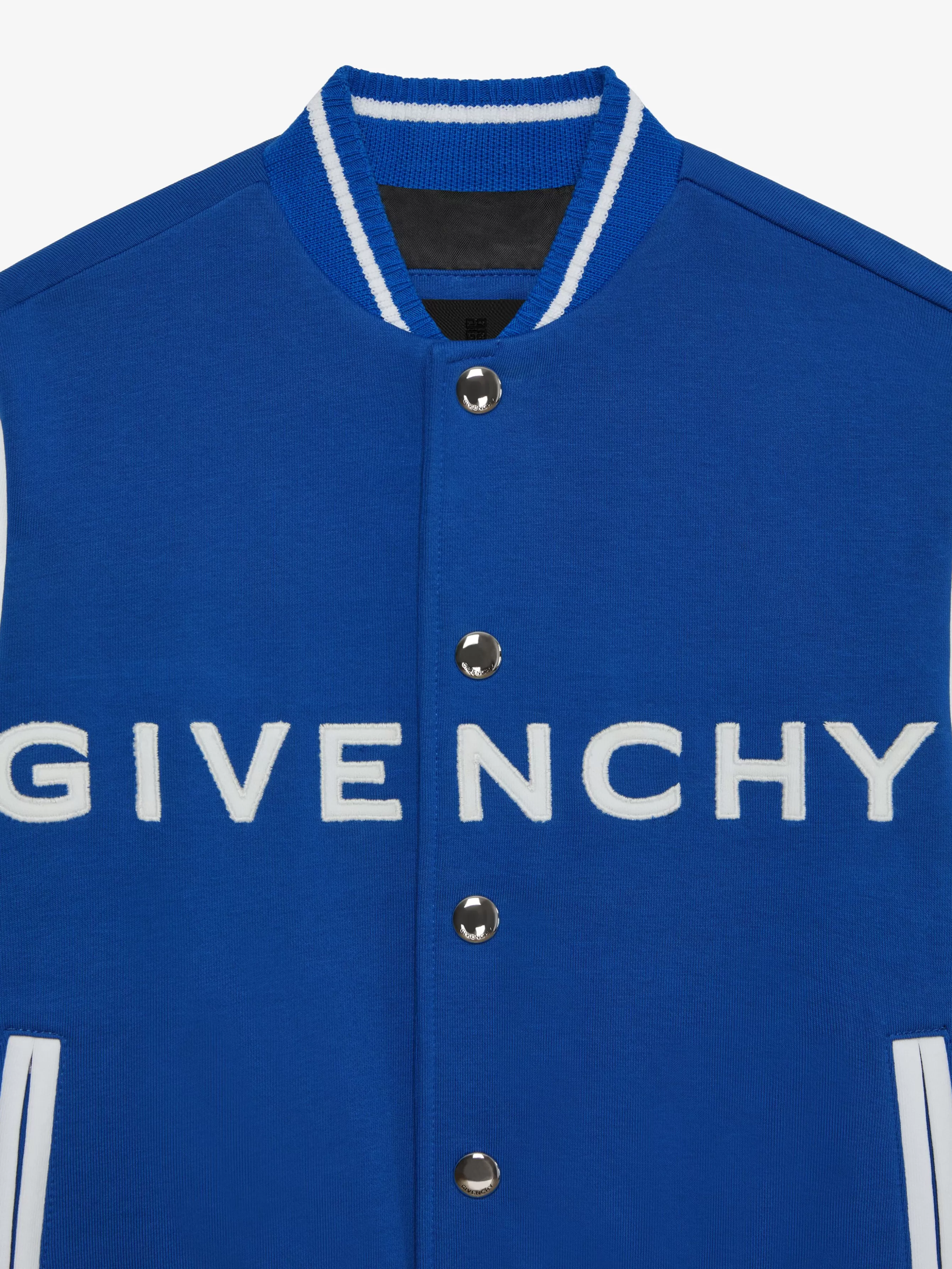 GIVENCHY Boy (4 to 12 years)-Varsity jacket in embroidered fleece