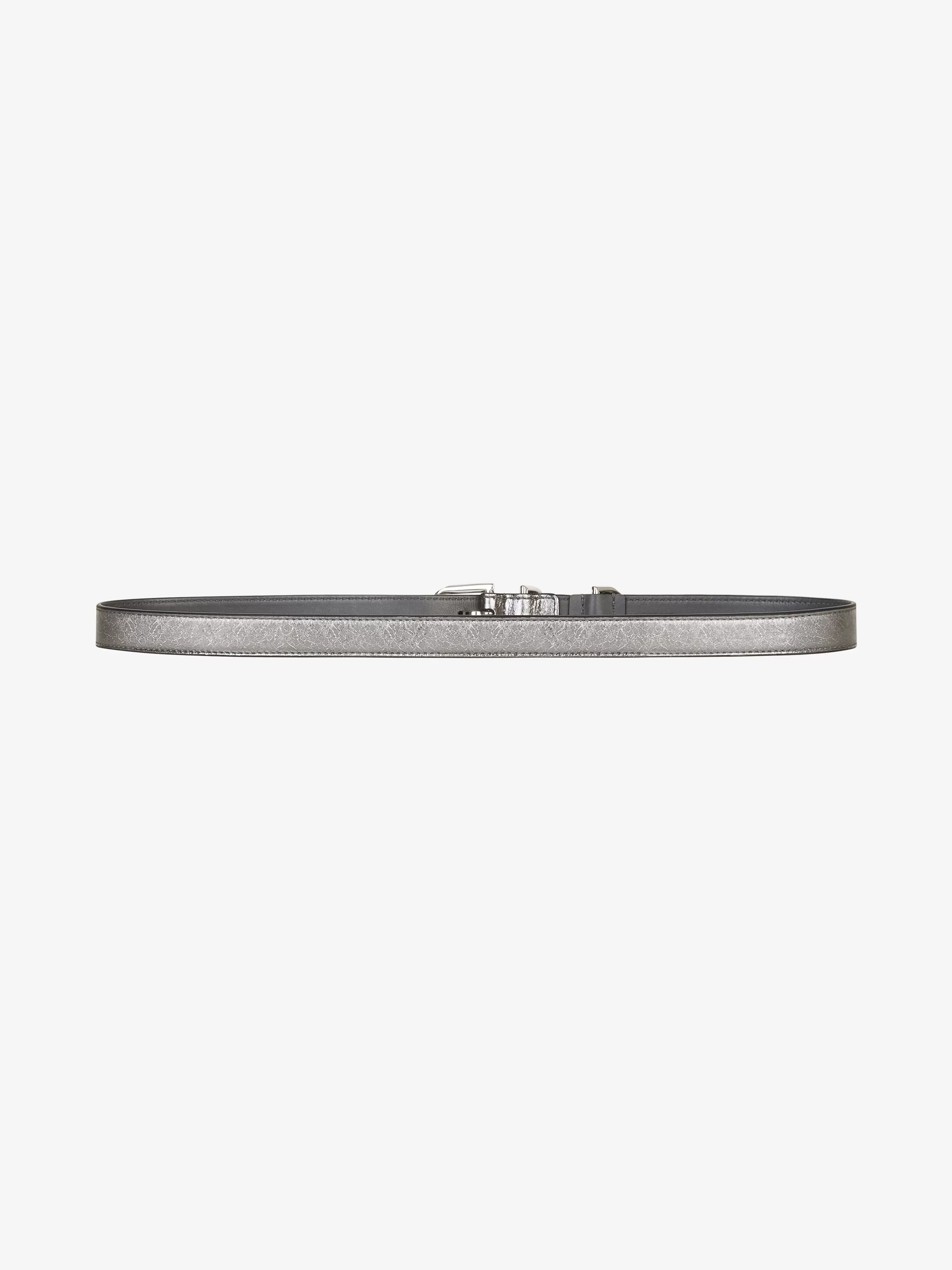 GIVENCHY Belts-Voyou belt in laminated leather