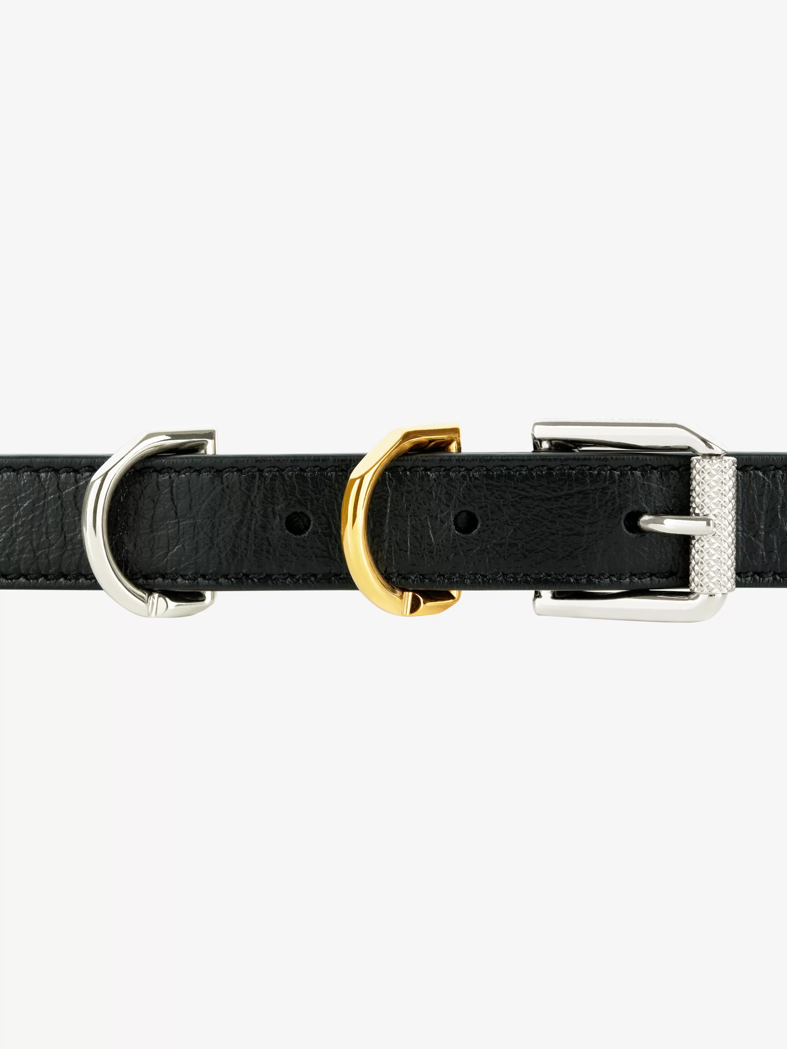 GIVENCHY Belts-Voyou belt in leather