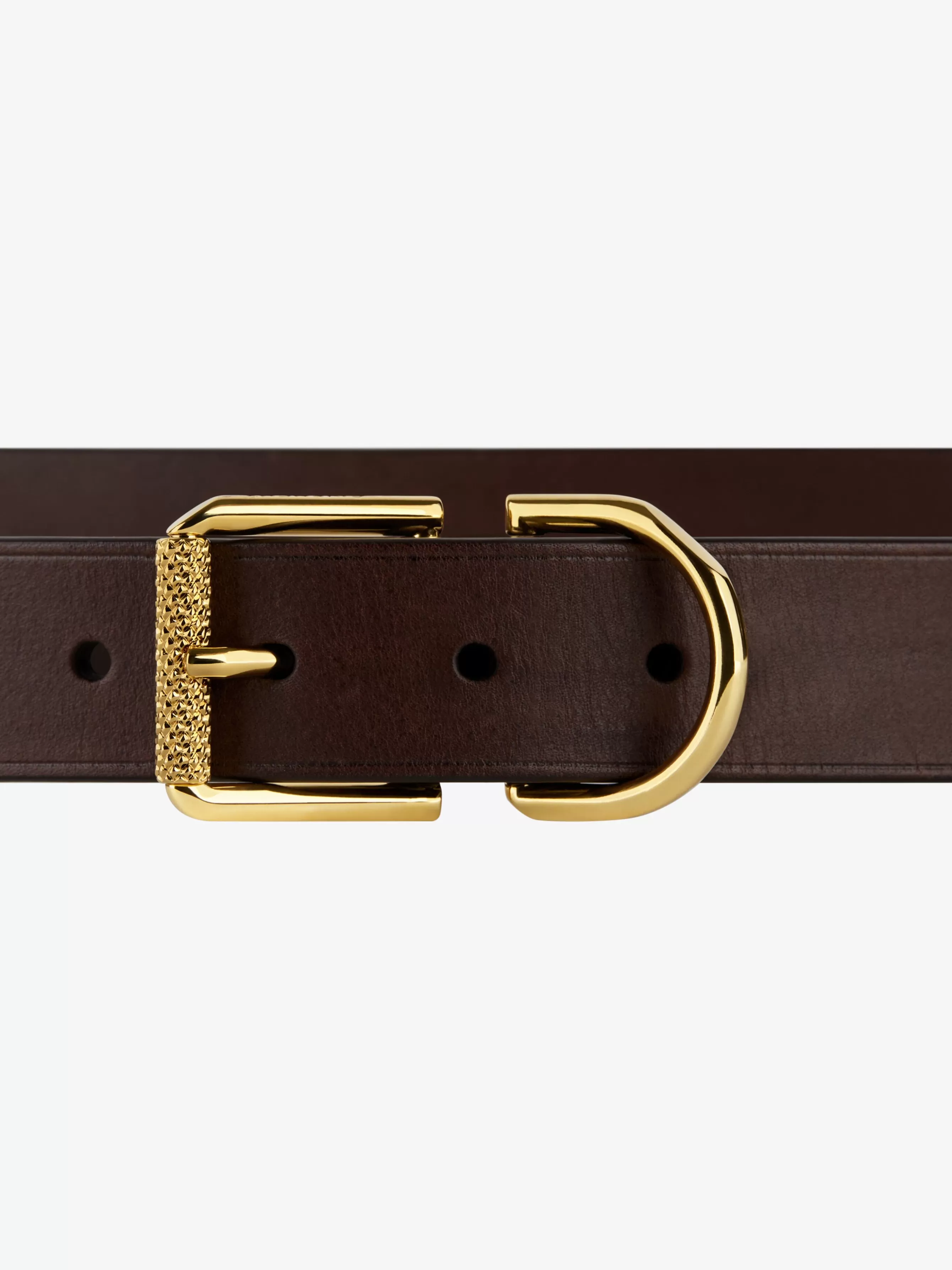 GIVENCHY Belts-Voyou belt in leather