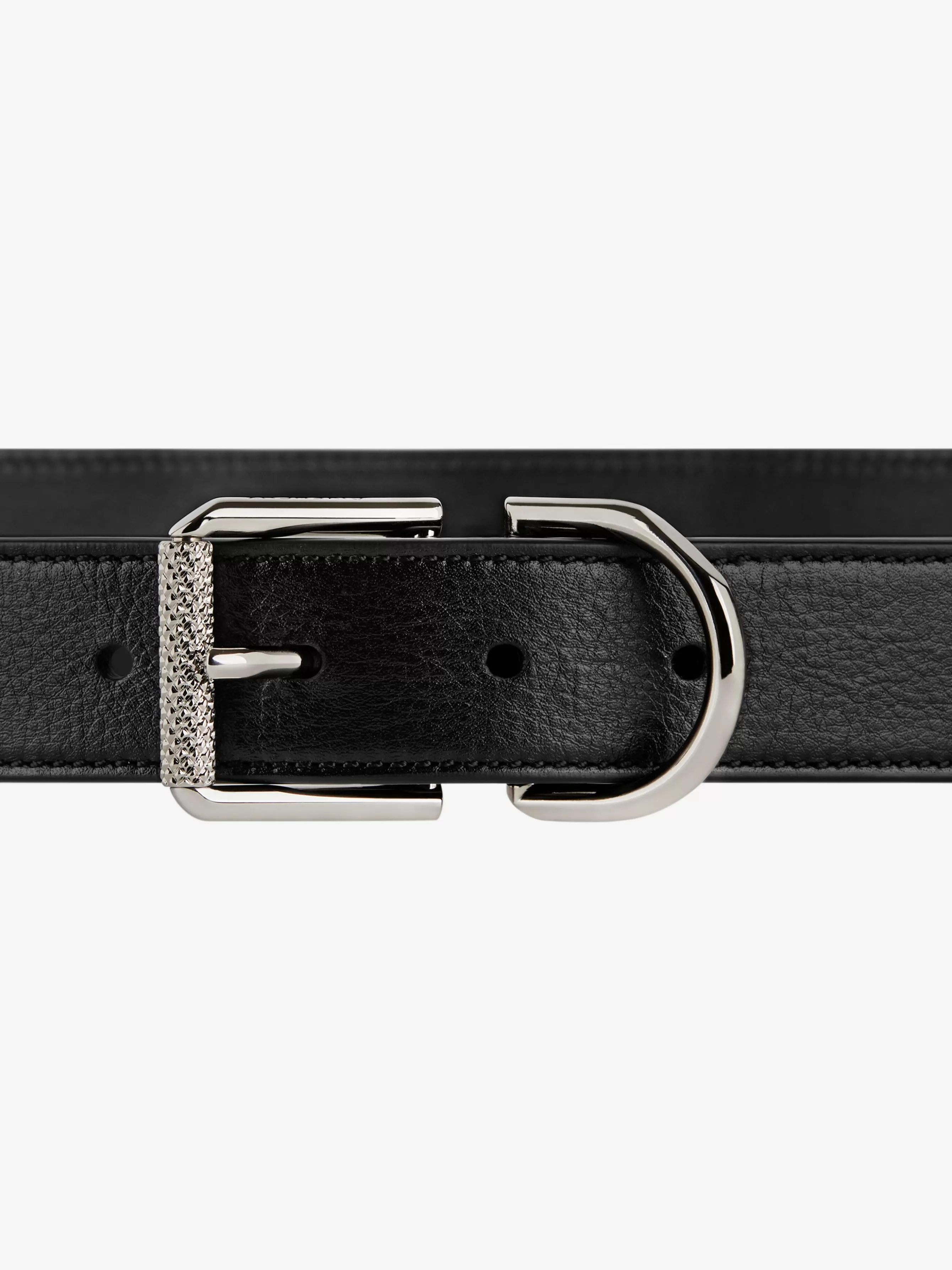 GIVENCHY Belts-Voyou belt in leather