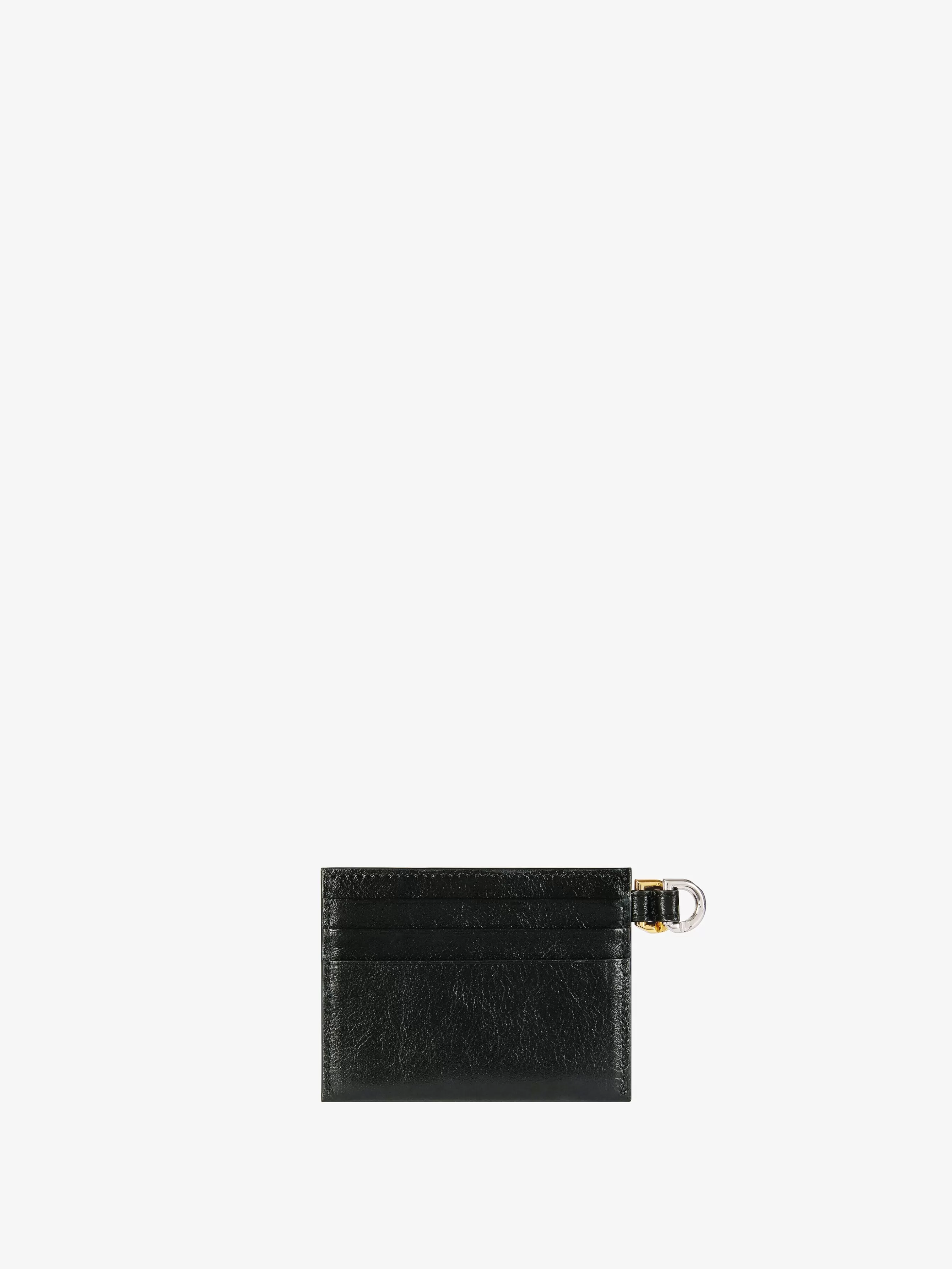 GIVENCHY Small Leather Goods-Voyou card holder in leather