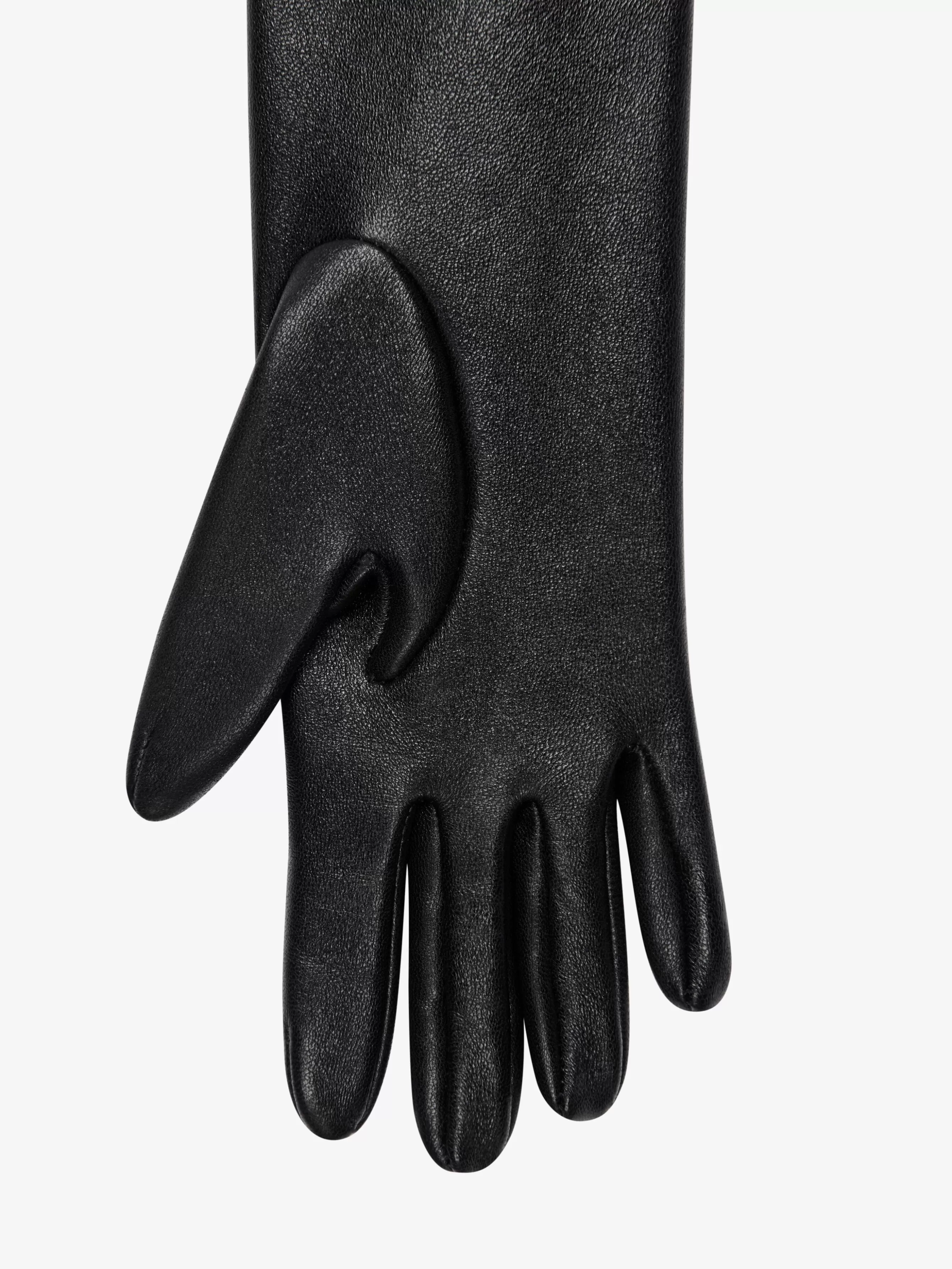 GIVENCHY Other Accessories-Voyou long zipped gloves in leather