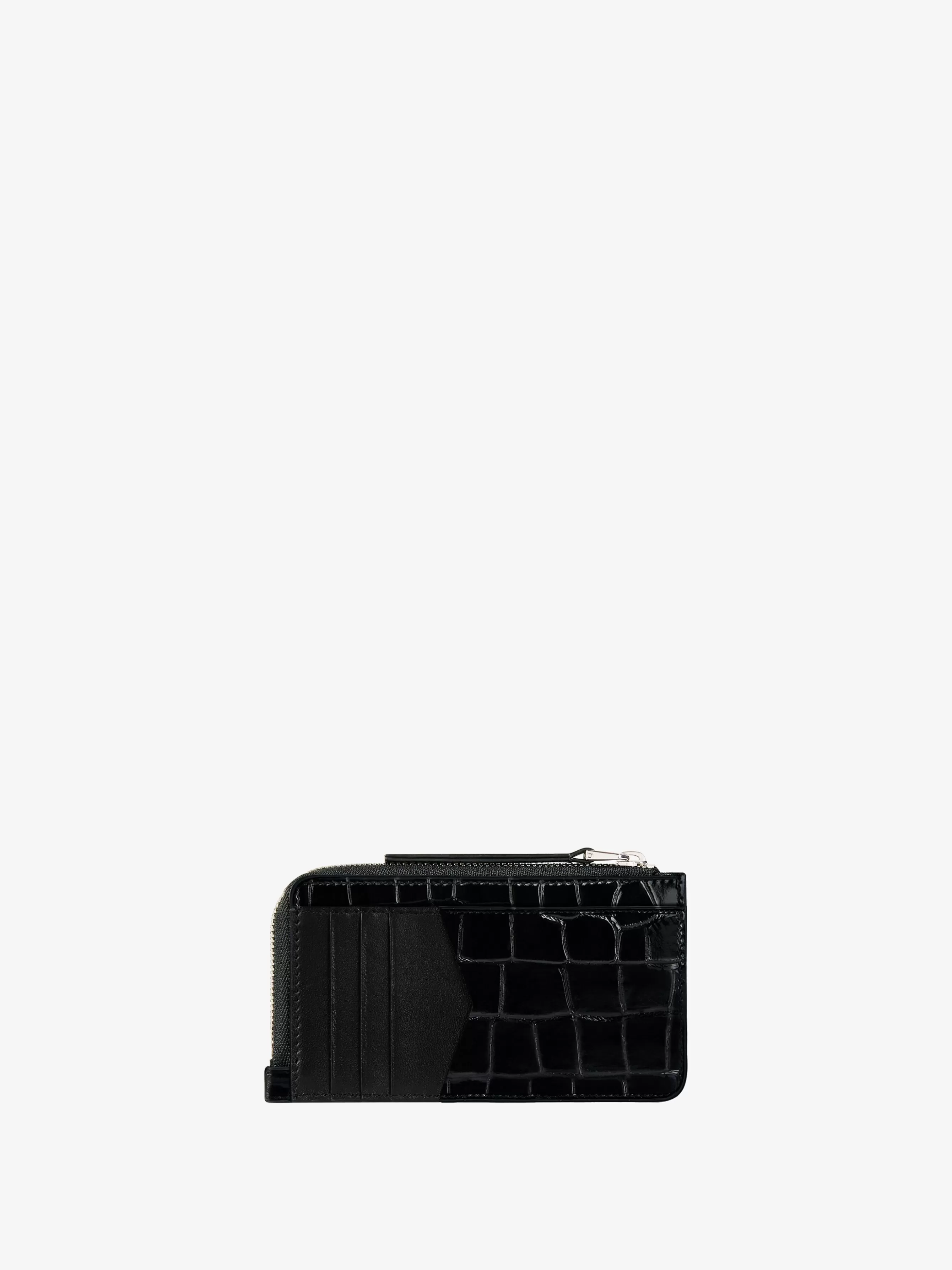 GIVENCHY Small Leather Goods-Voyou zipped card holder in leather